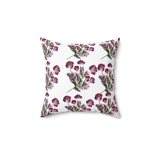 Gorgeous flowered pillow 
