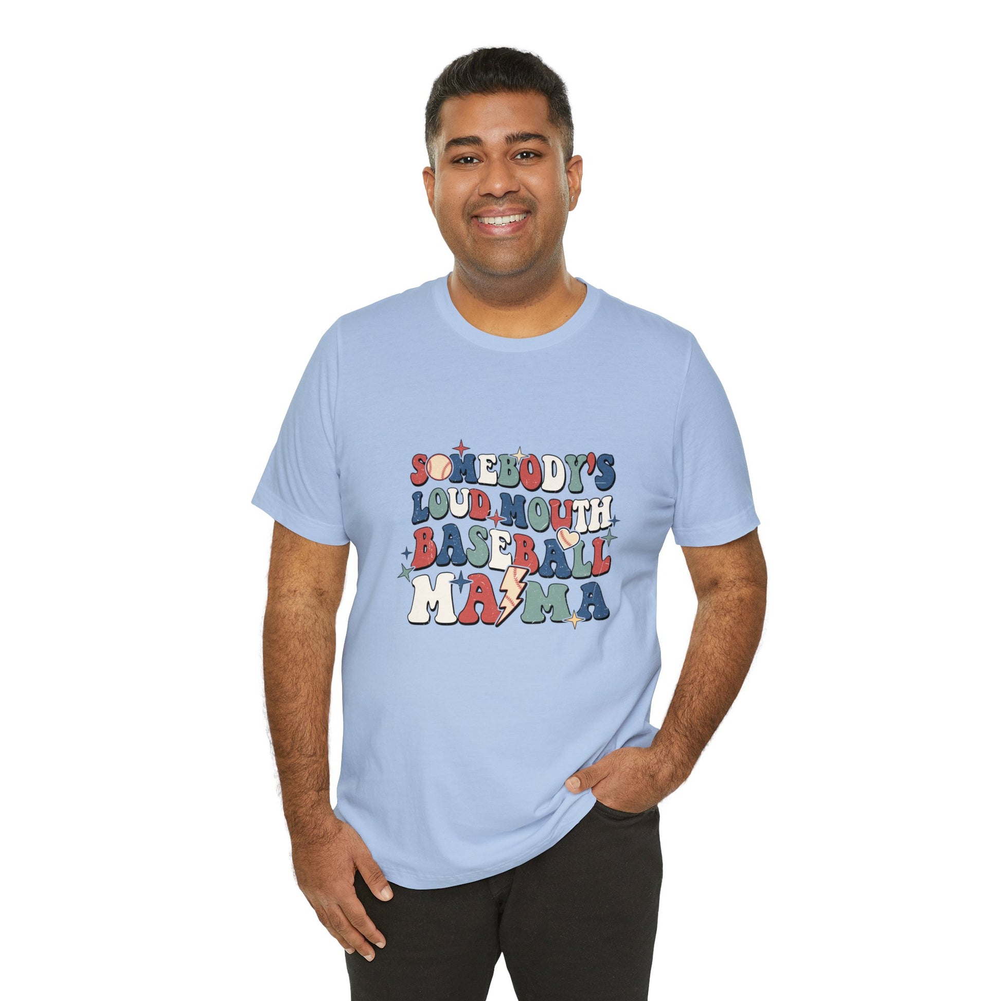 Funny Someone's Loudmouth Baseball Mama's T-Shirt
