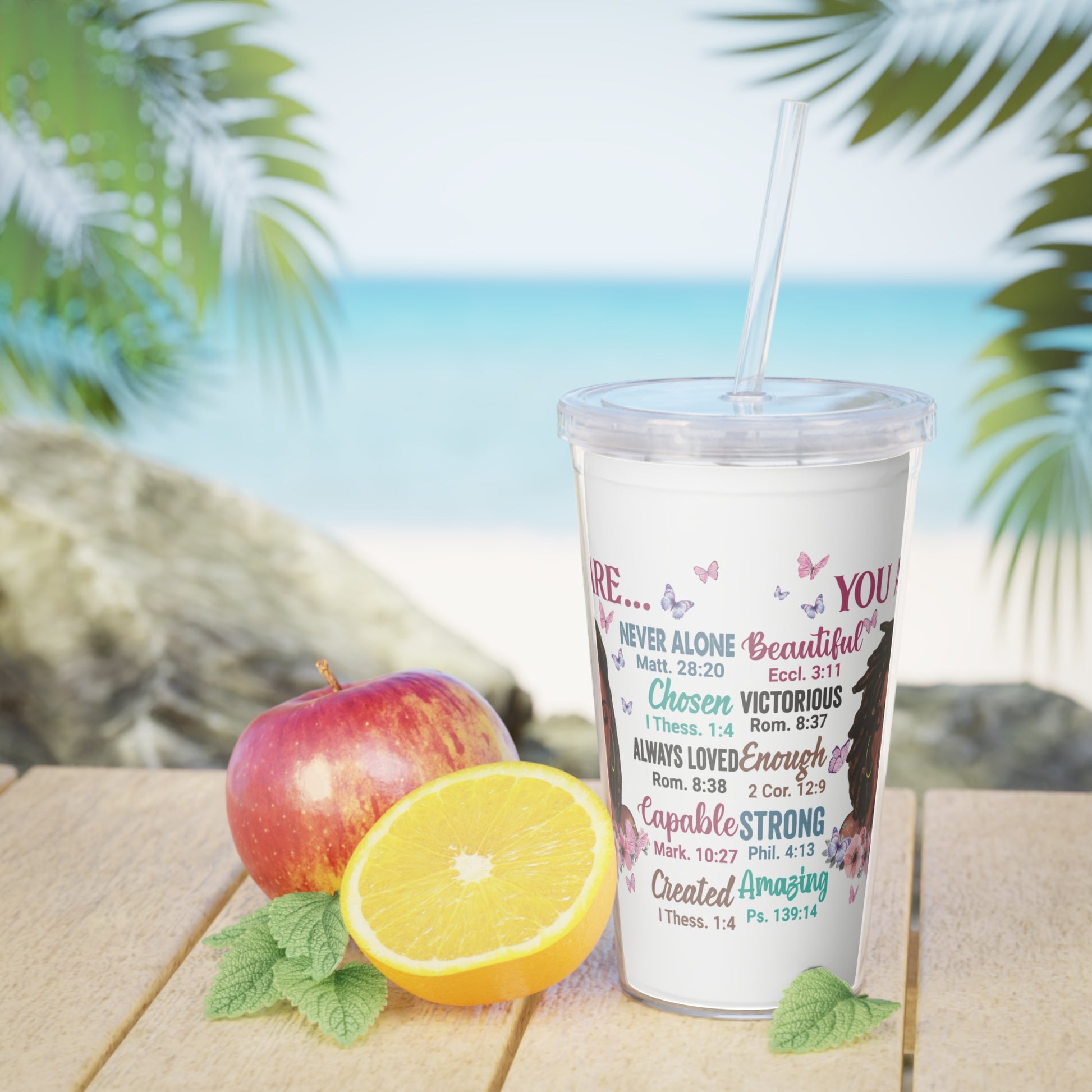 Inspirational Tumbler, African American Tumbler