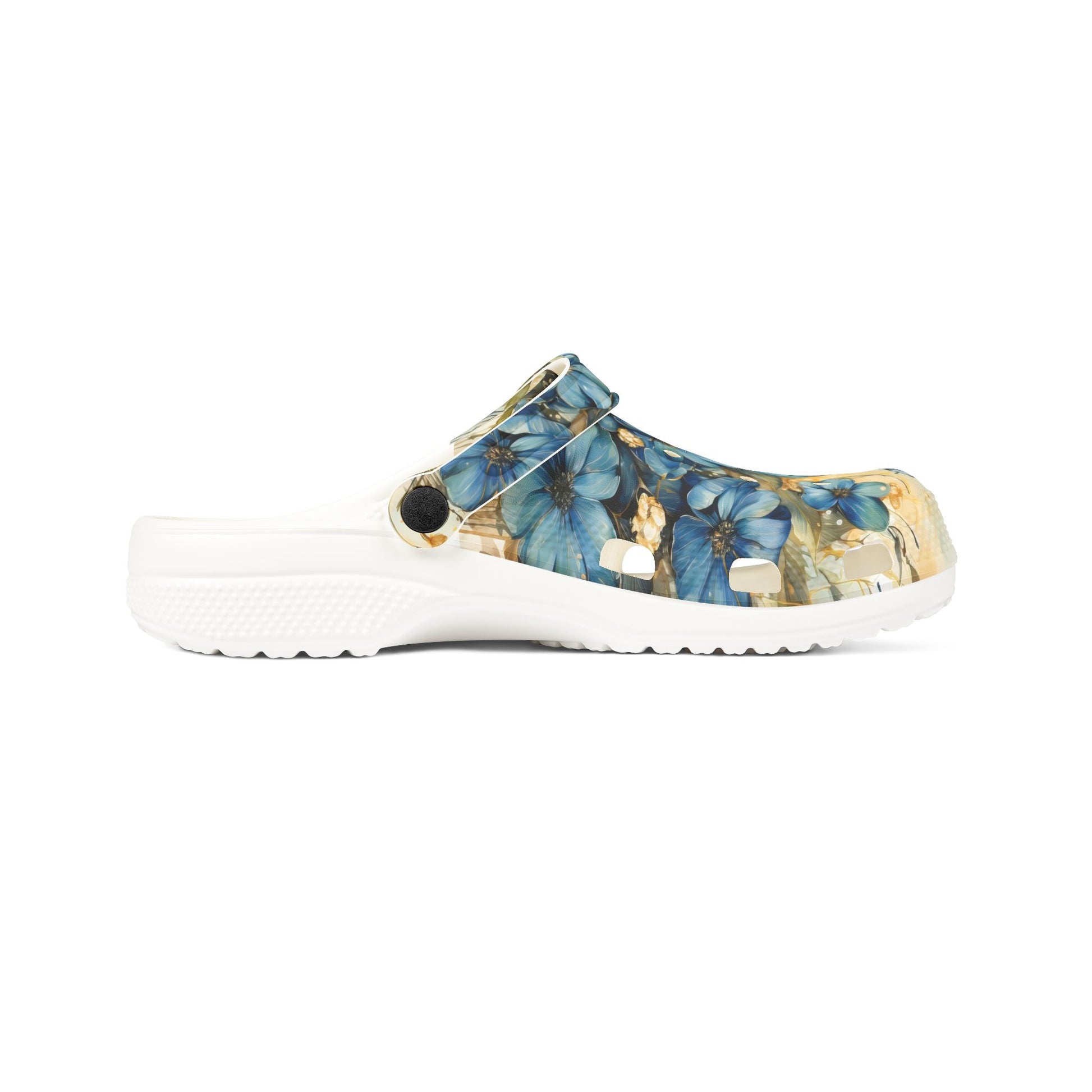 Floral Butterfly EVA Foam Clogs, Garden Party, Casual Slip-Ons