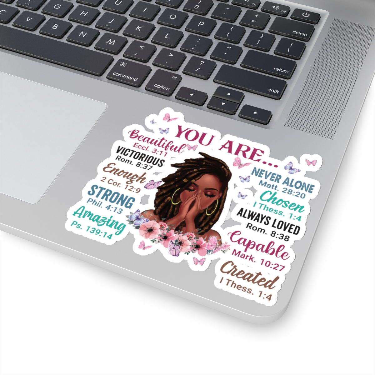 Black Girl Inspiration Sticker Kiss-Cut Stickers Two for One Price