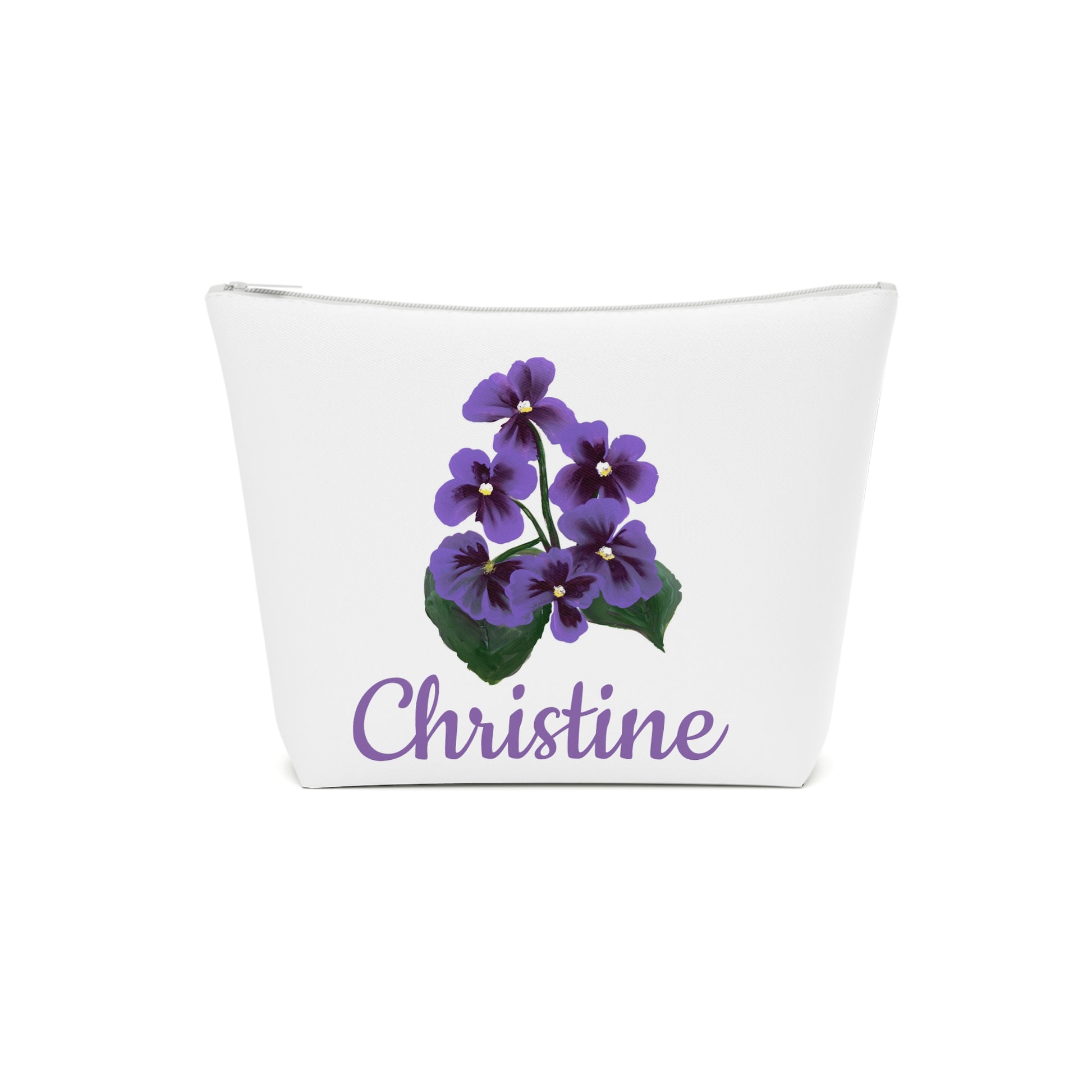 Cotton Cosmetic Bag, Personalized Cosmetic Pouch
