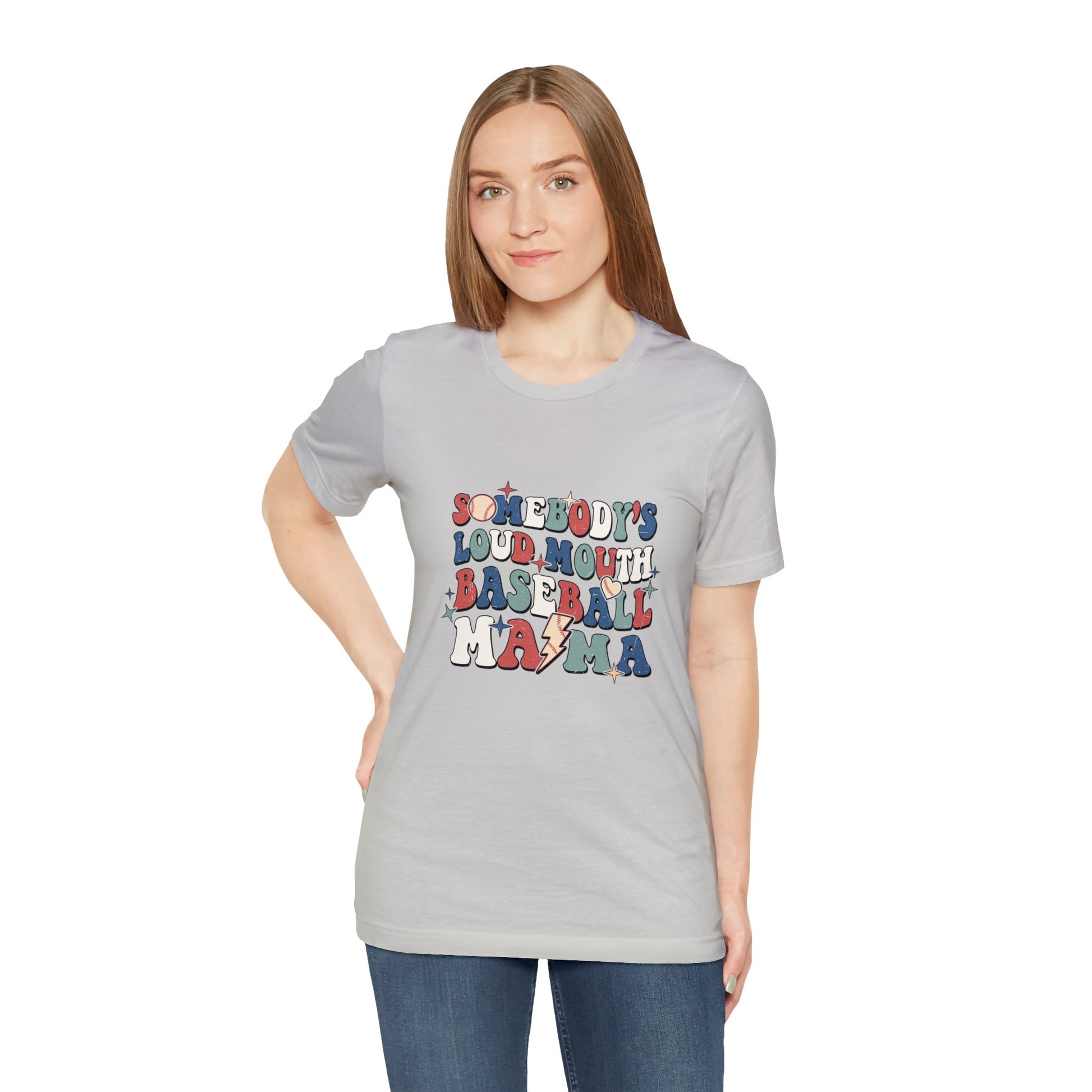 Funny Someone's Loudmouth Baseball Mama's T-Shirt
