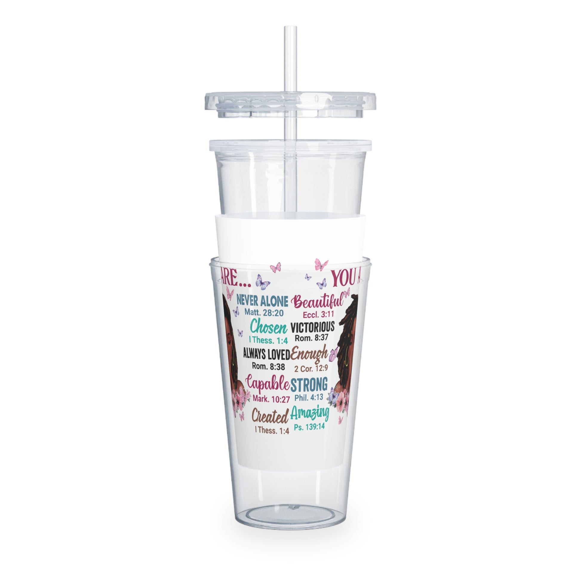 Inspirational Tumbler, African American Tumbler