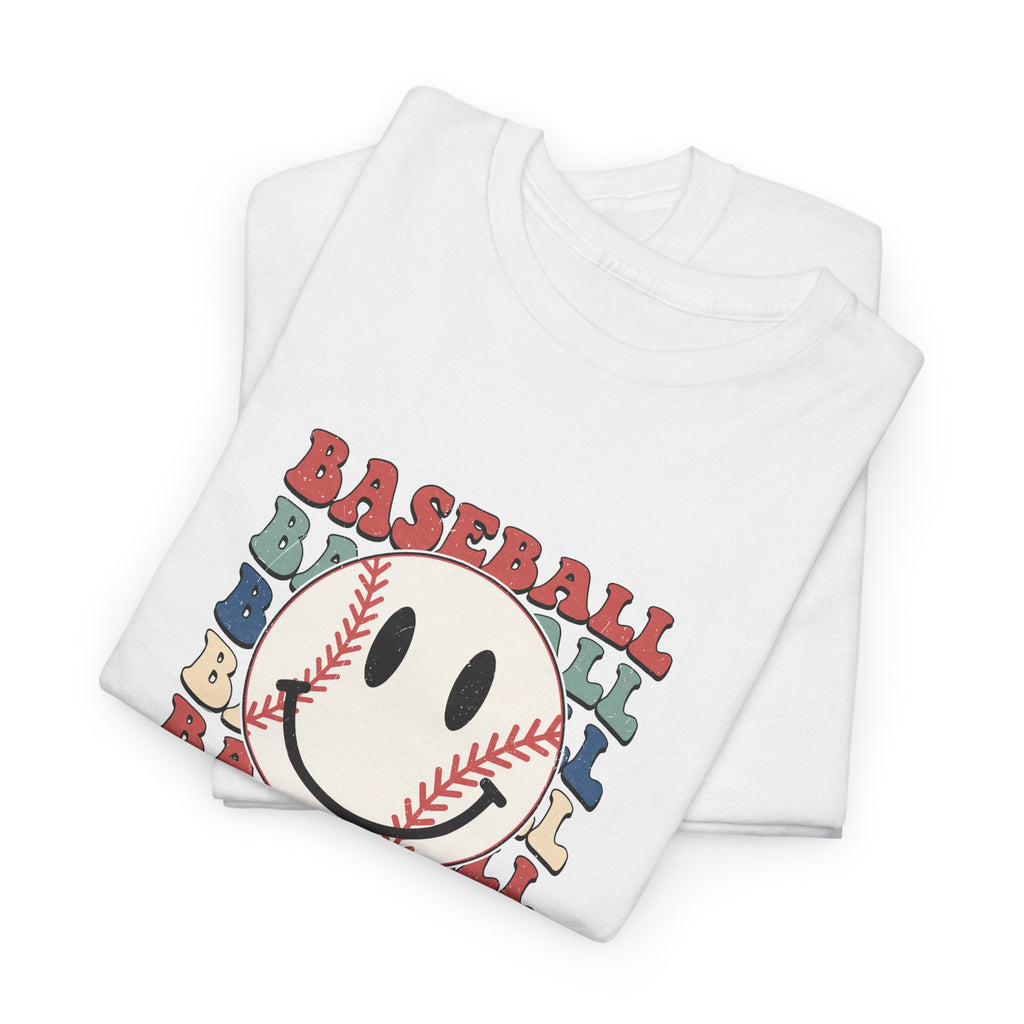 Baseball Tee For Dad Or Mom Unisex Heavy Cotton Tee