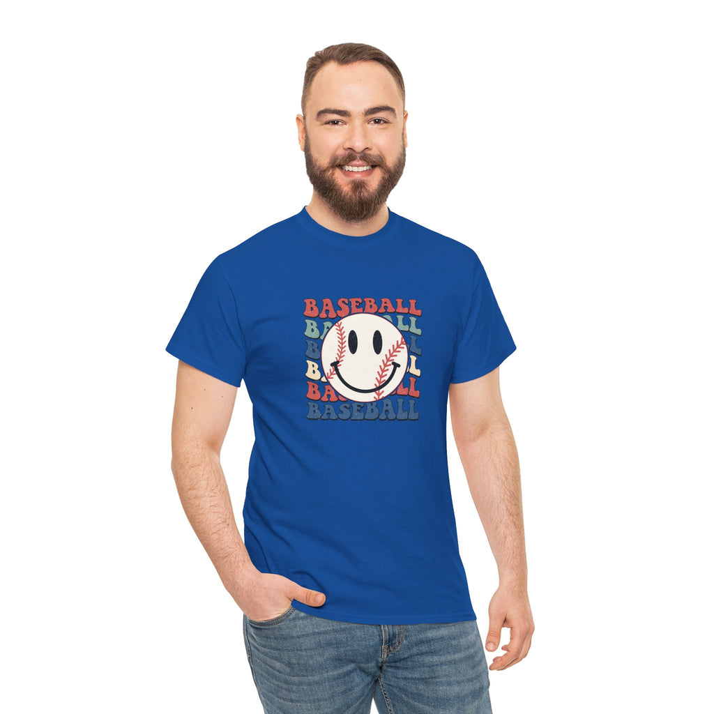 Baseball Tee For Dad Or Mom Unisex Heavy Cotton Tee