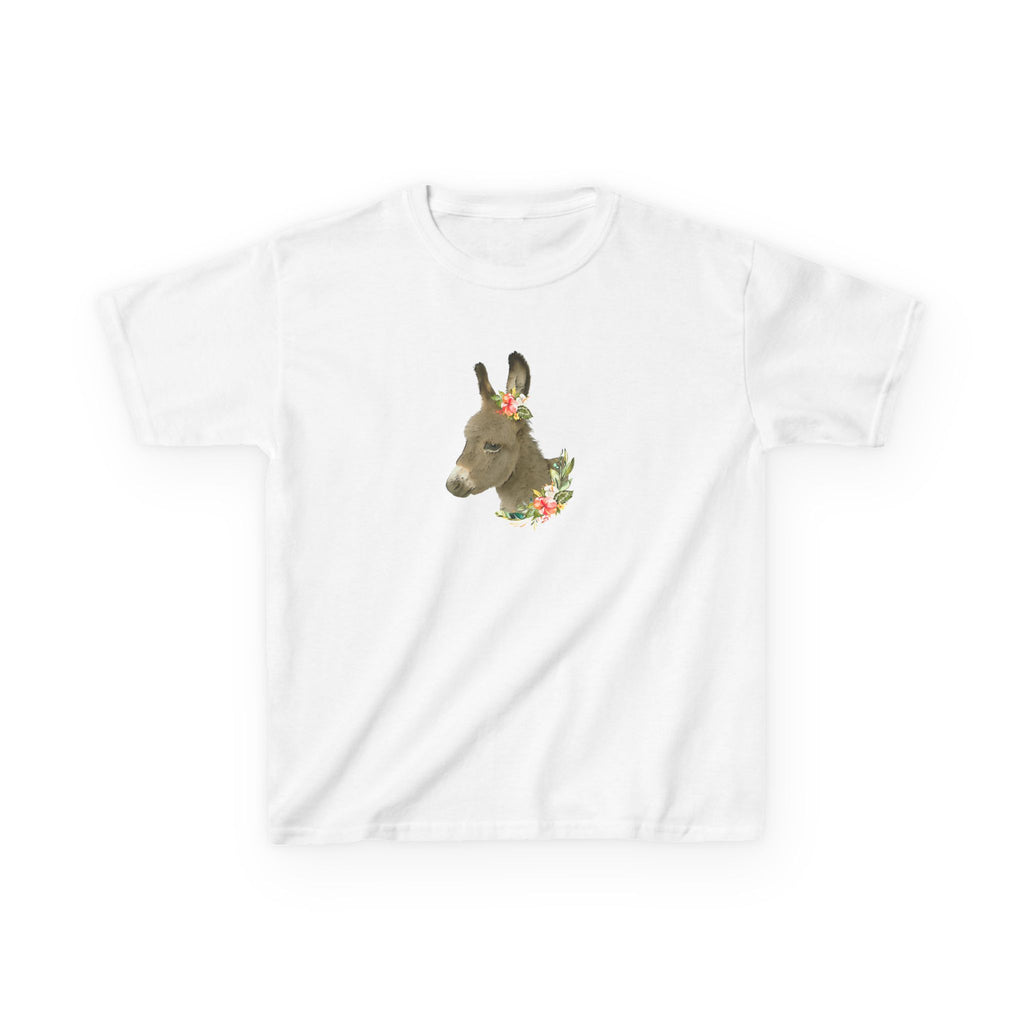 Floral Donkey Kids Tee
