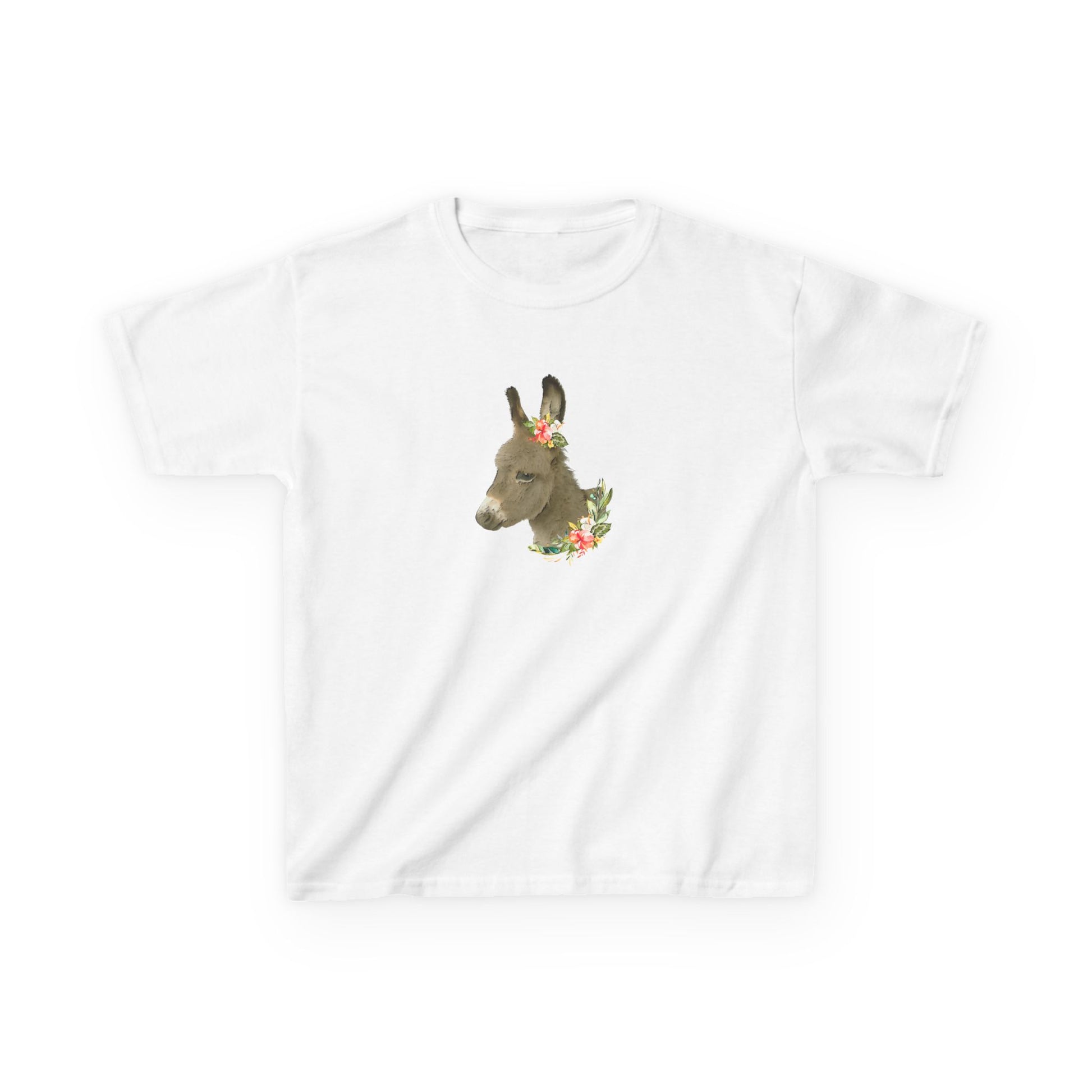 Floral Donkey Kids Tee