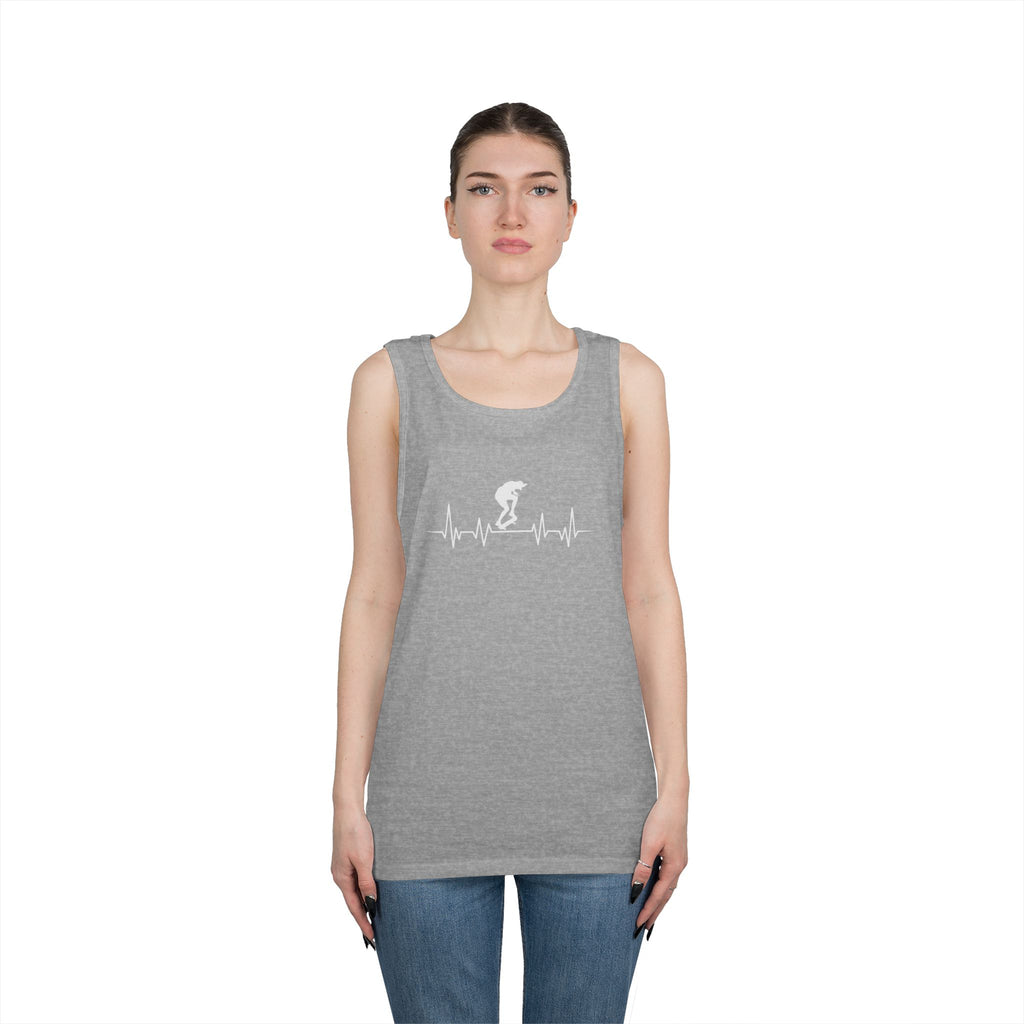 Skateboard EKG Tank Top