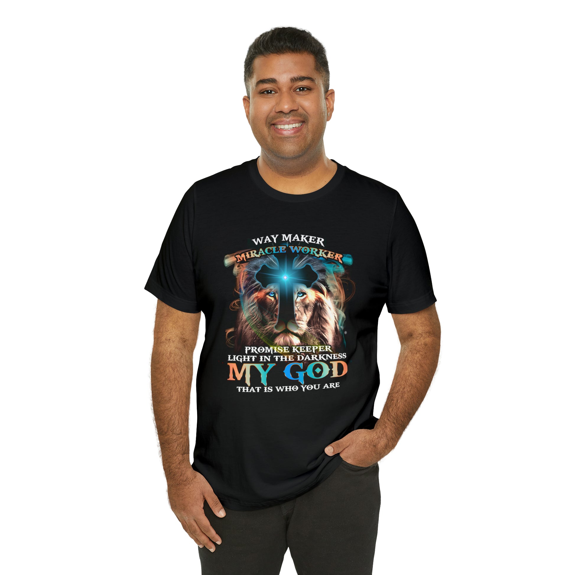 Unisex WayMaker Christian Jersey Short Sleeve Tee
