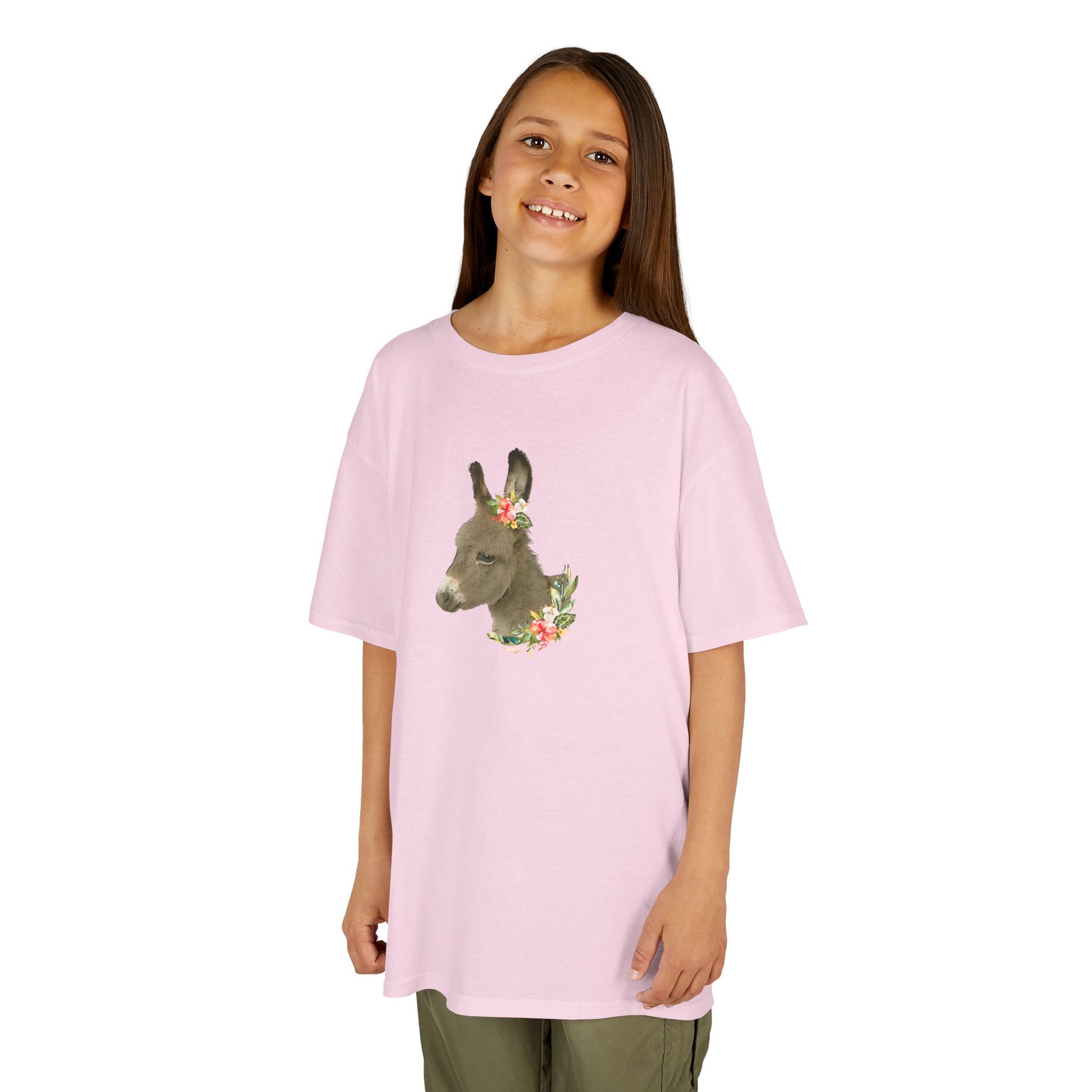 Floral Donkey Kids Tee