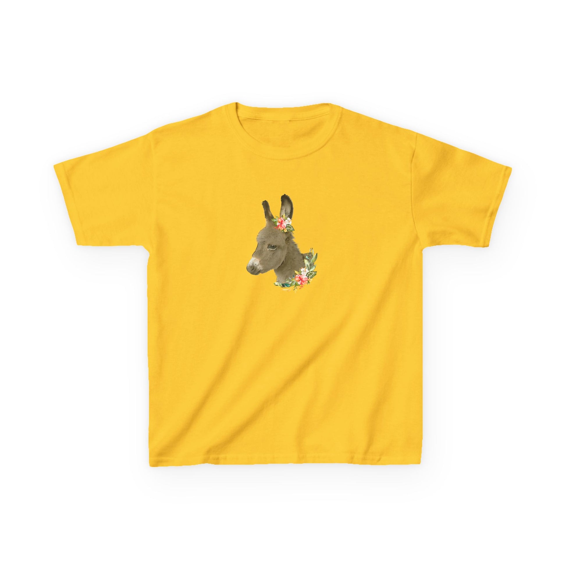 Floral Donkey Kids Tee