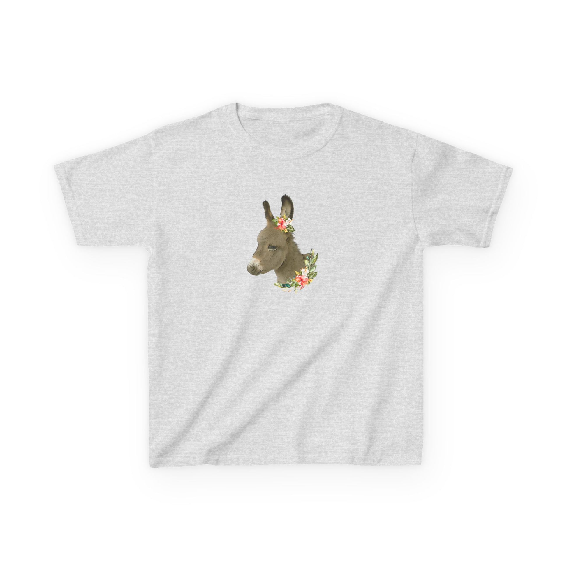 Floral Donkey Kids Tee