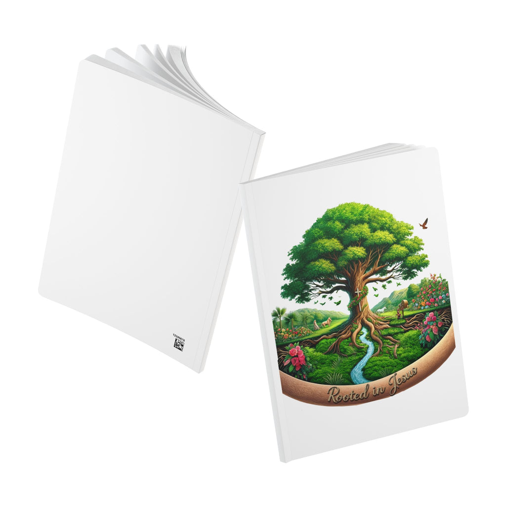 Rooted in Jesus Softcover Journal - Inspirational Writing, Daily Planner, Nature Journal, Gift for Christians, Prayer Journal, [...]