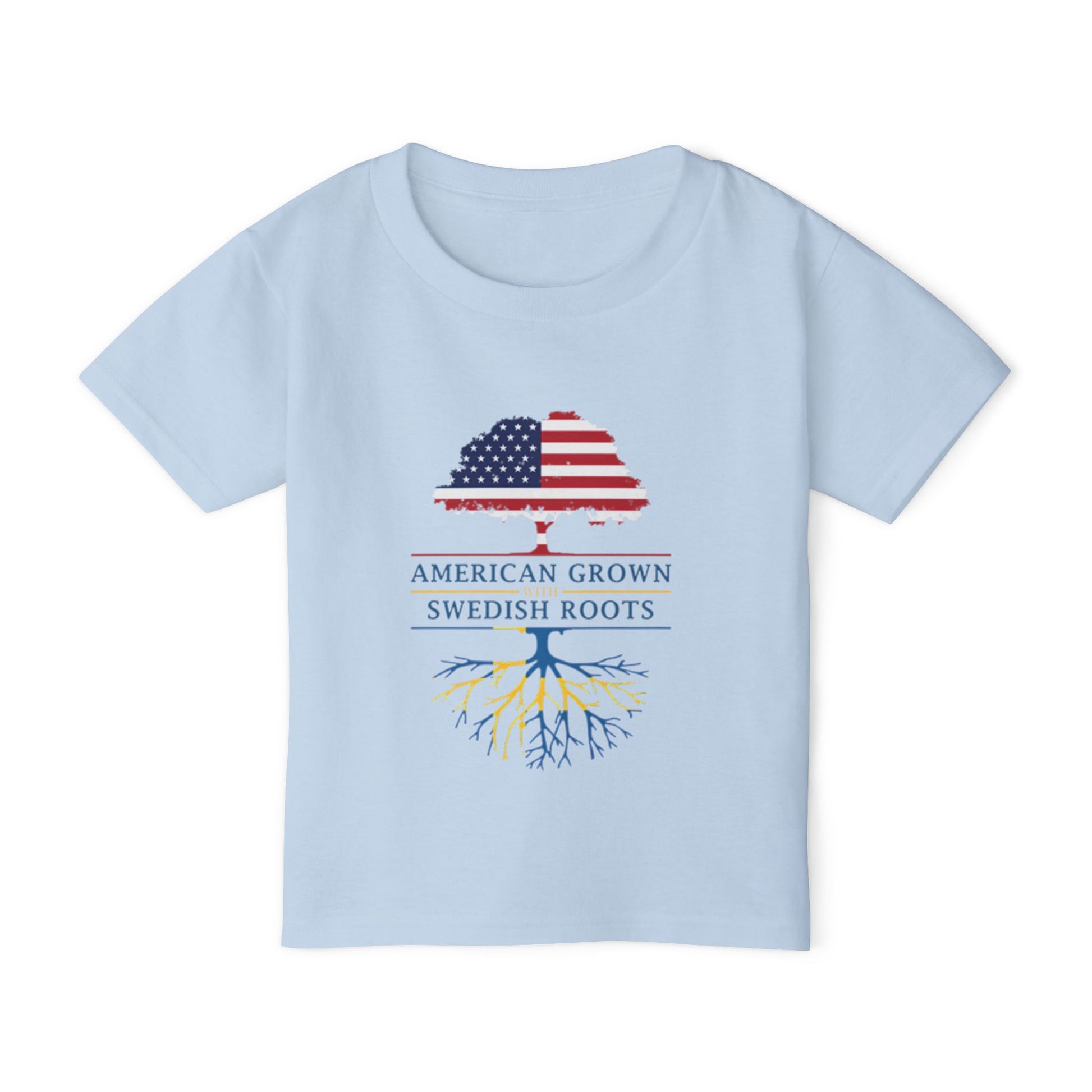 American Grown Swedish Roots Toddler T-Shirt – Roots of Heritage Tee