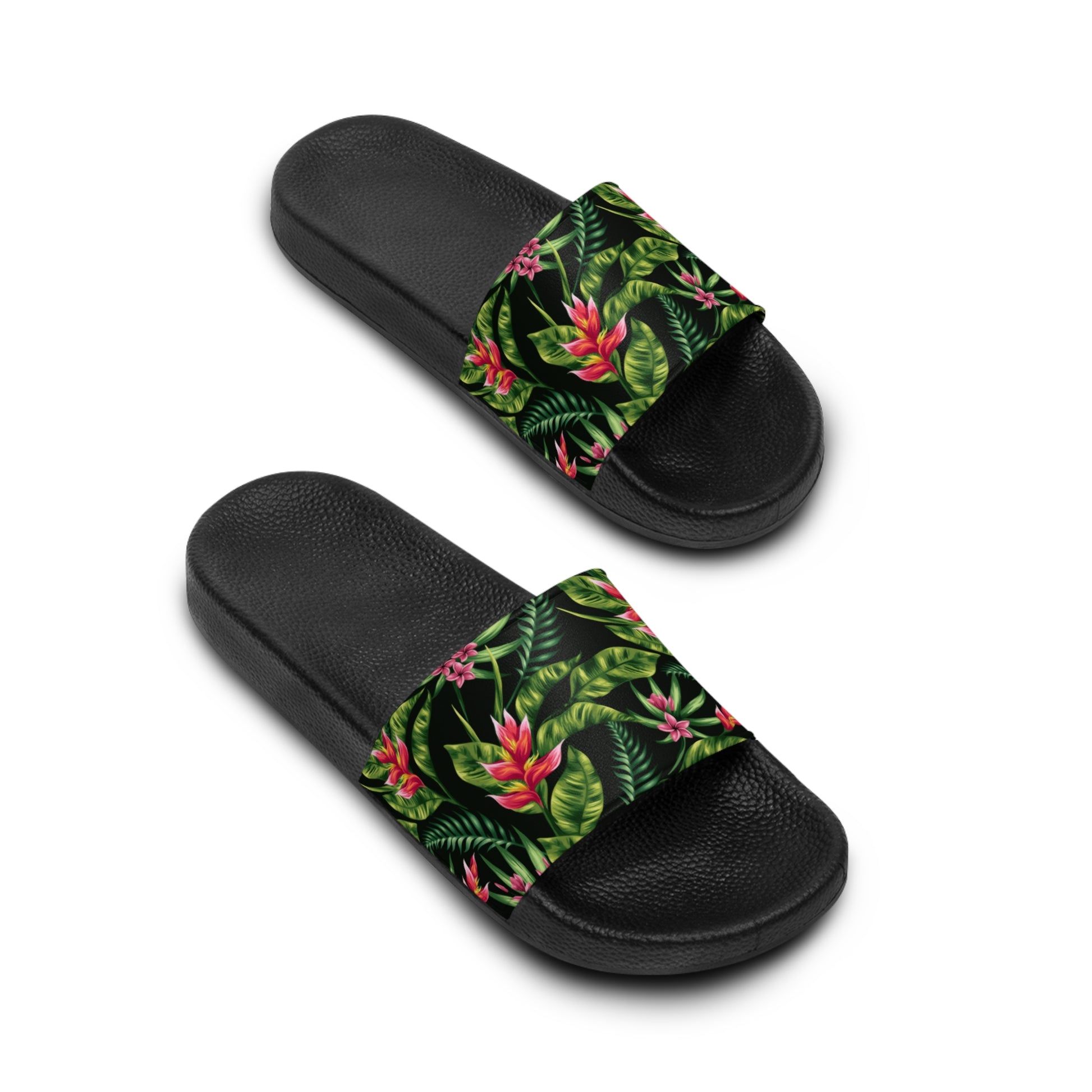 Men's Tropical Slide Sandals, Beachwear, Pool Sandals