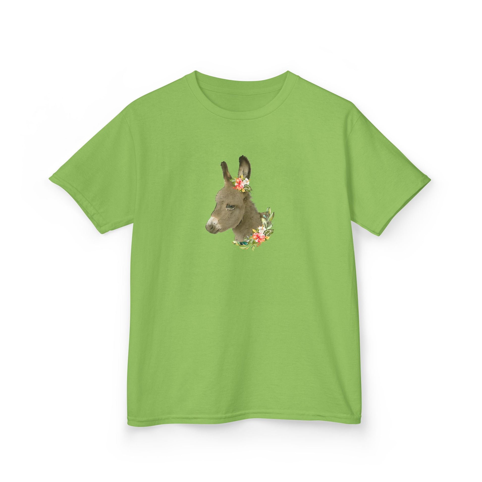 Floral Donkey Kids Tee