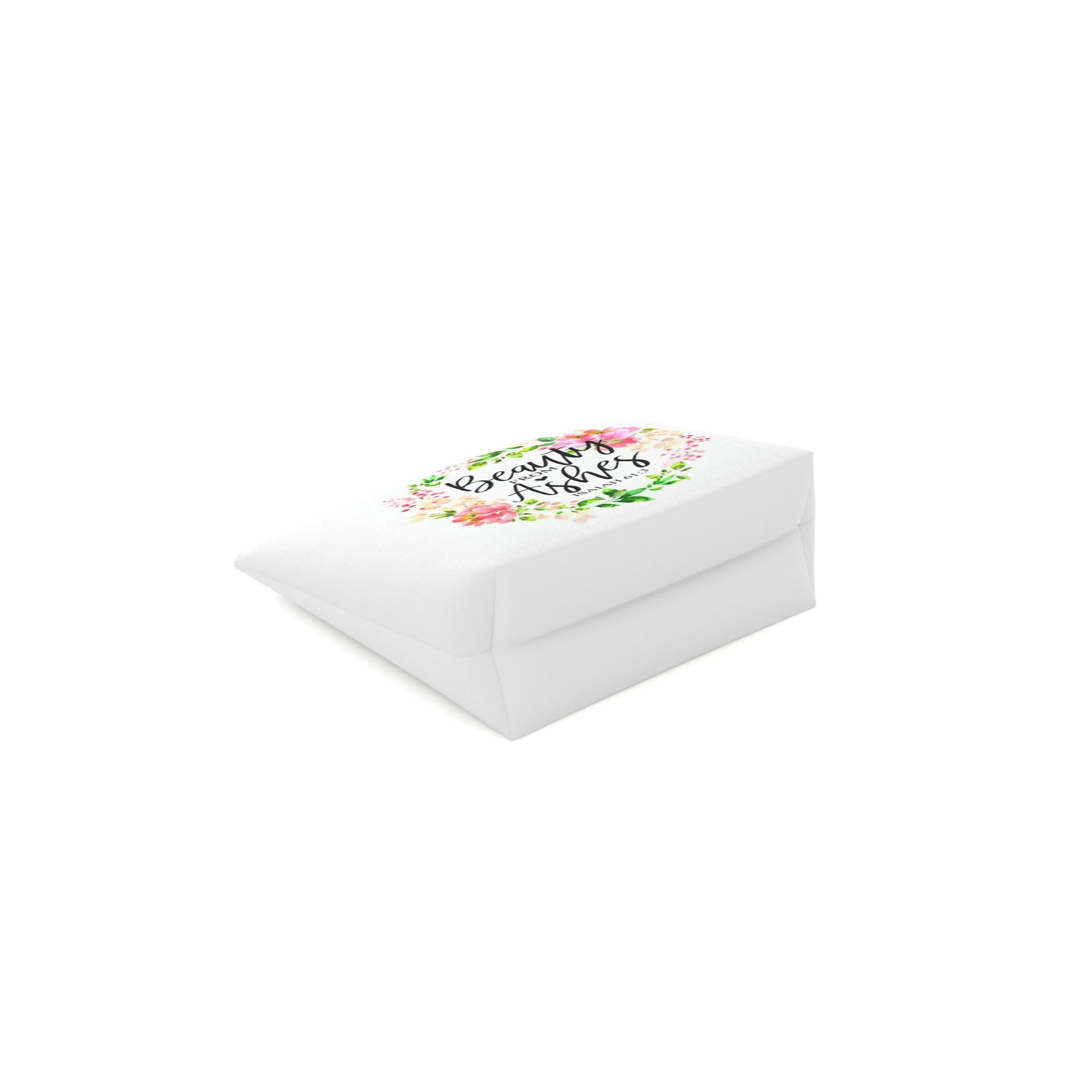 Beauty for Ashes Cotton Cosmetic Bag