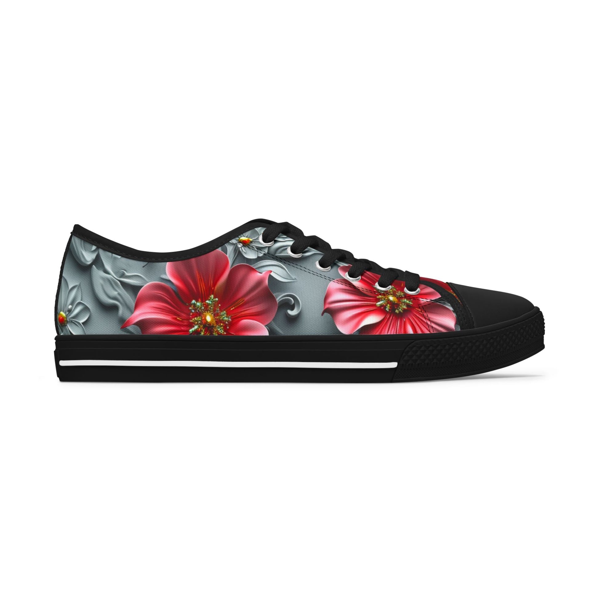Floral Sneakers, Women's Summer Sneakers