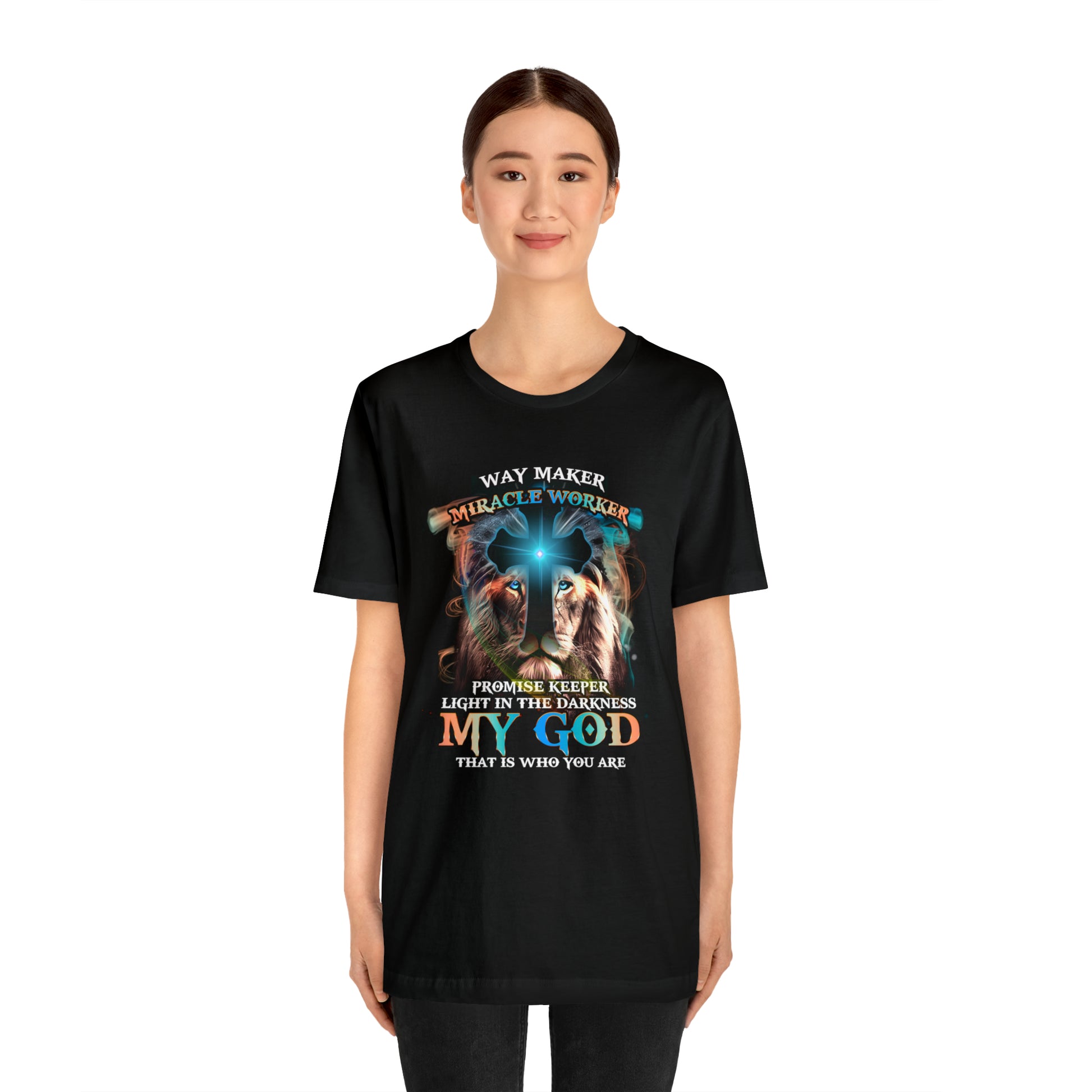Unisex WayMaker Christian Jersey Short Sleeve Tee