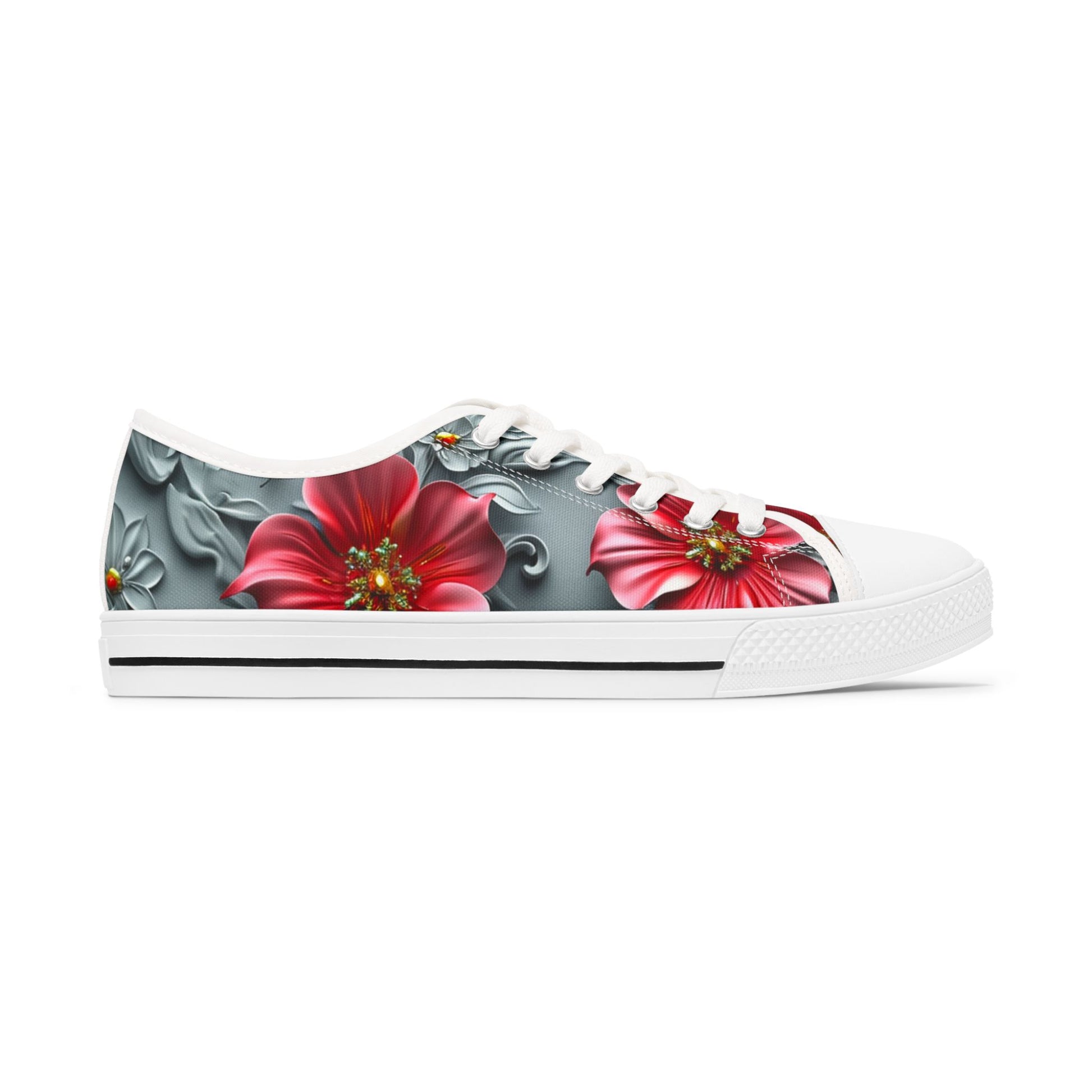 Floral Sneakers, Women's Summer Sneakers