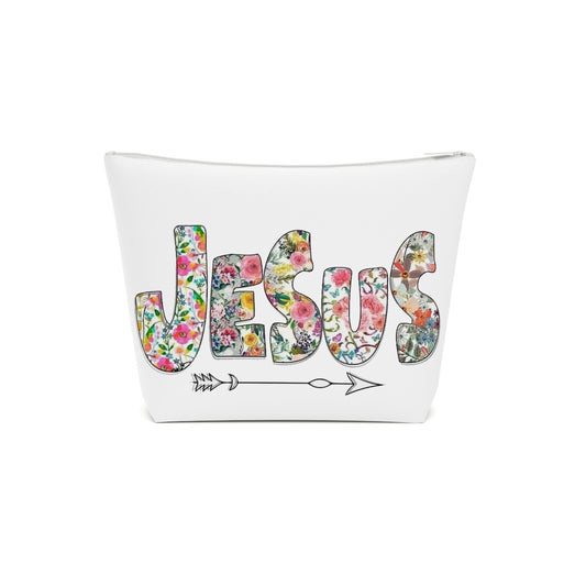 Jesus Cotton Cosmetic Bag