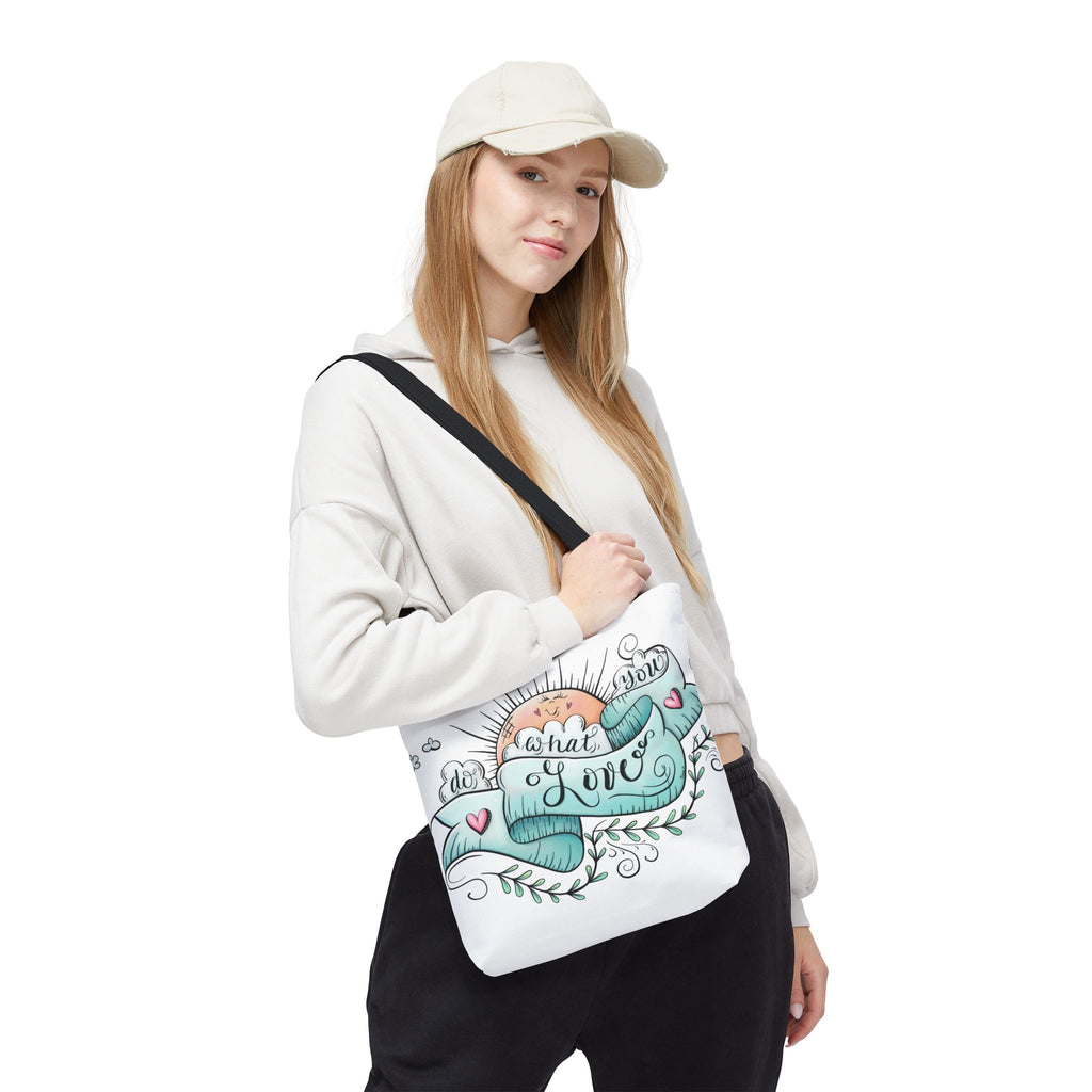 Do What You Love Tote Bag, Shopping Bag