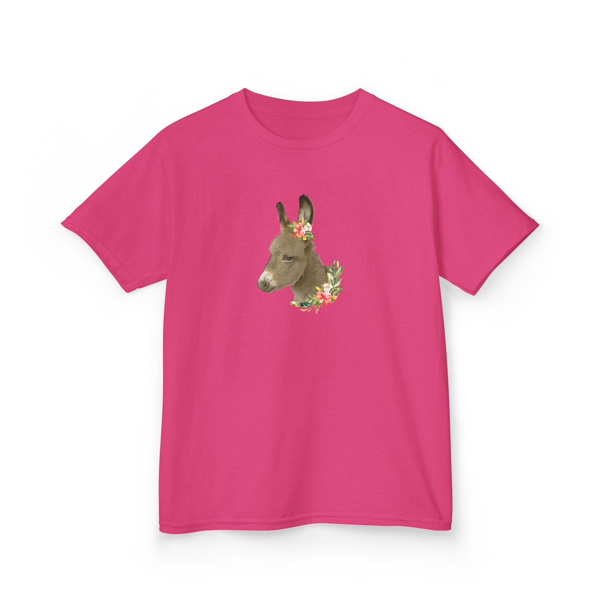 Floral Donkey Kids Tee