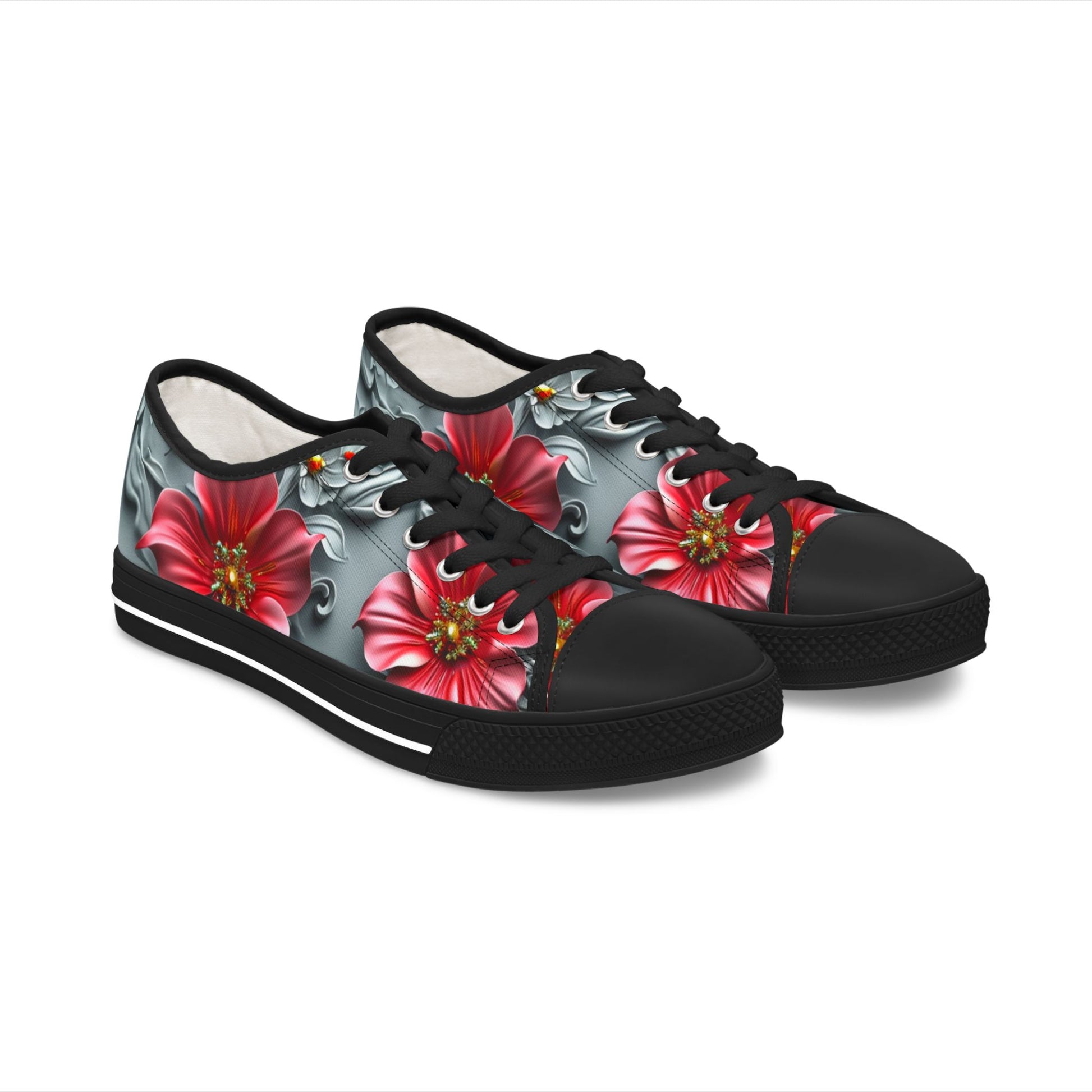 Floral Sneakers, Women's Summer Sneakers