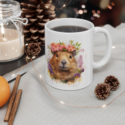 Capybara Ceramic Mug 11oz