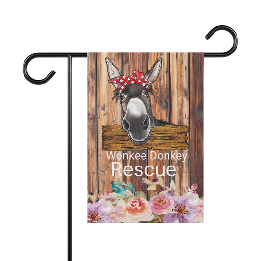 Garden Banner Personalized  Donkey Garden & House Banner