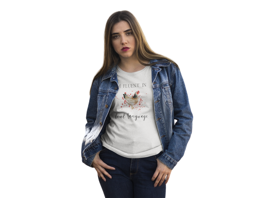 Women's Fowl Chicken Long Sleeve Tee