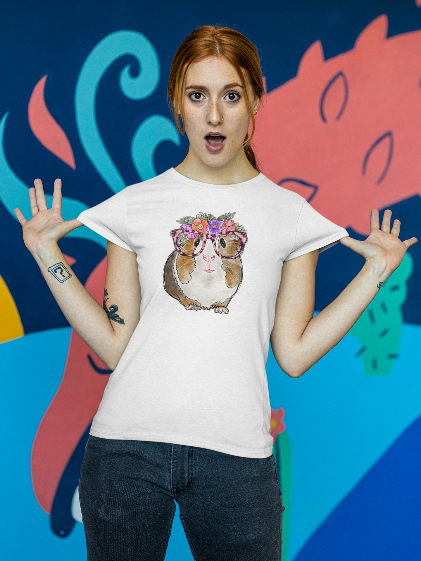 Women's Tee Guinea Pig Lover's Tee