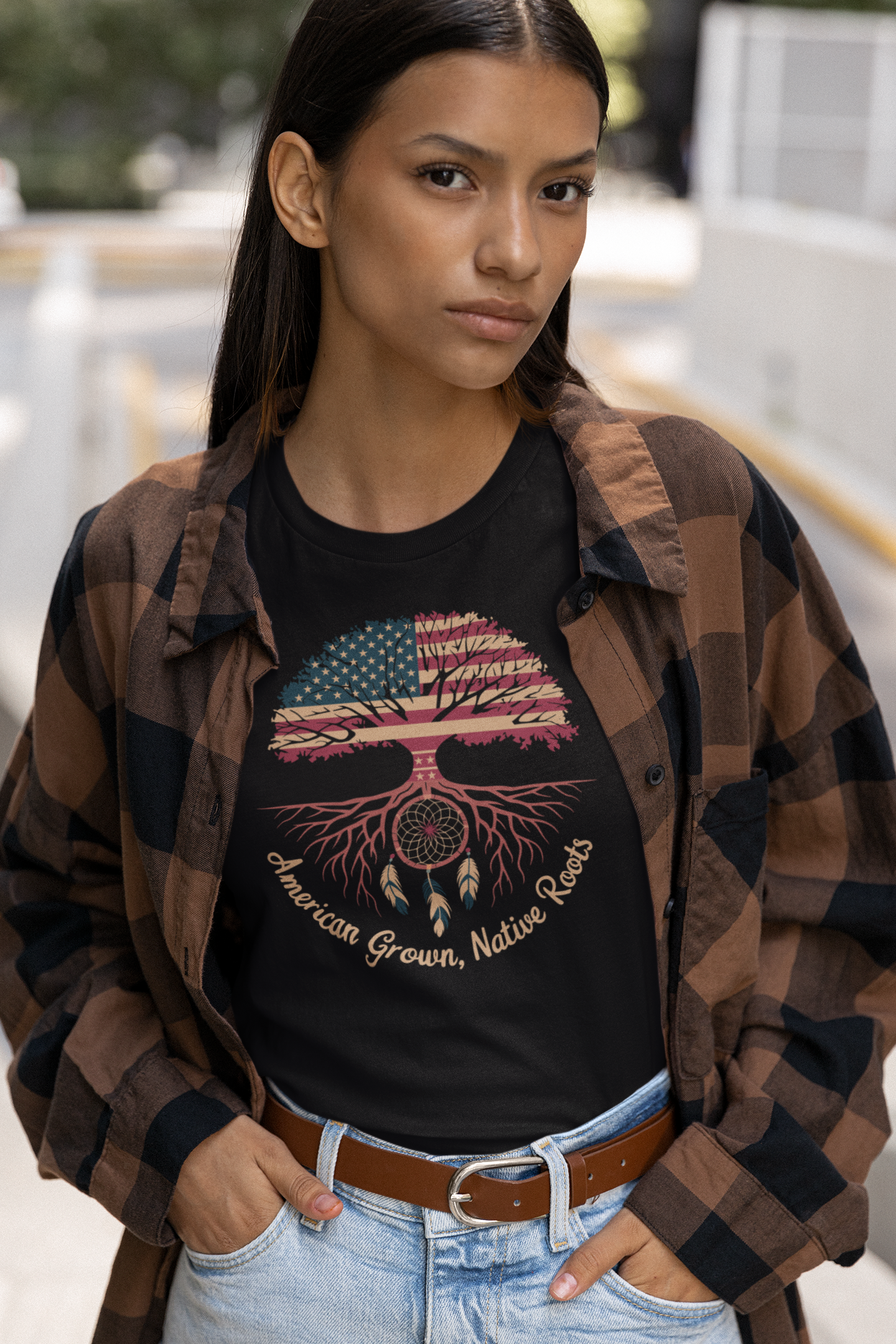 American Grown, Native Roots T-Shirt Unisex Tee