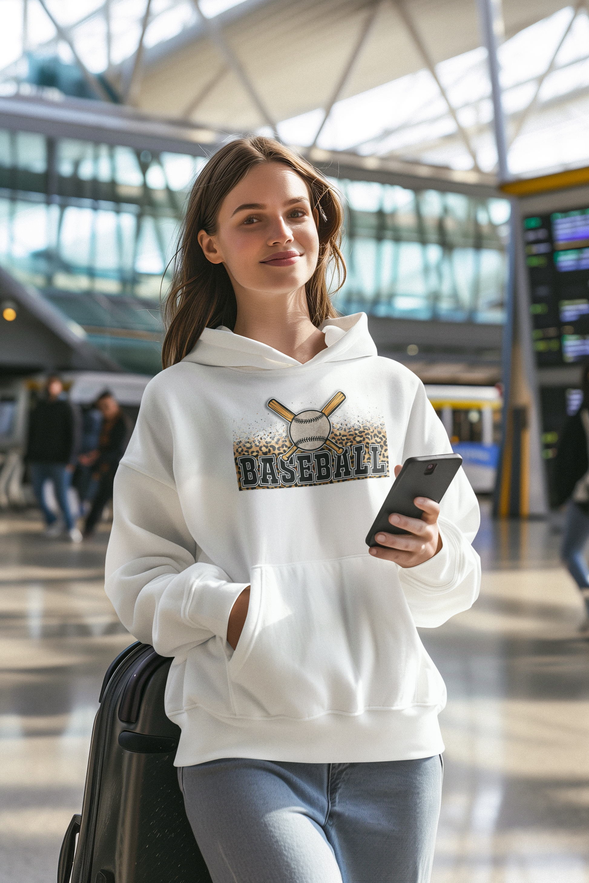 Baseball Sports Unisex Heavy Blend™ Hooded Sweatshirt