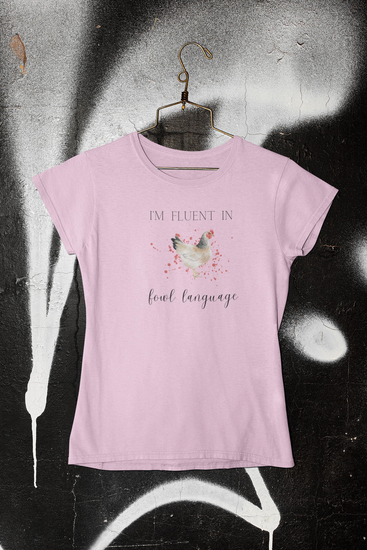 Women's Chicken Tee - Funny Fowl Mother's Day Gift Idea