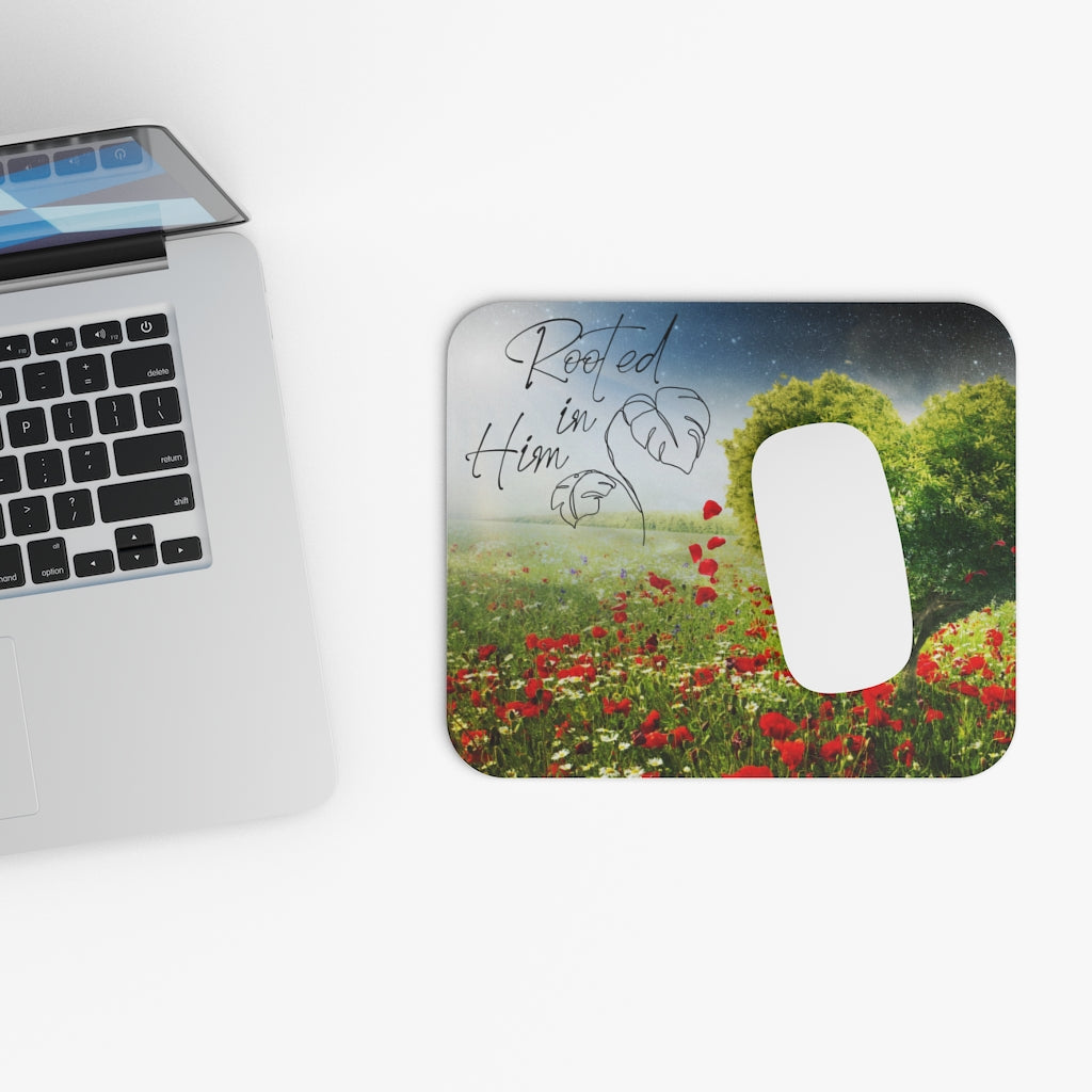 Mouse Pad Rooted in Him Mouse Pad