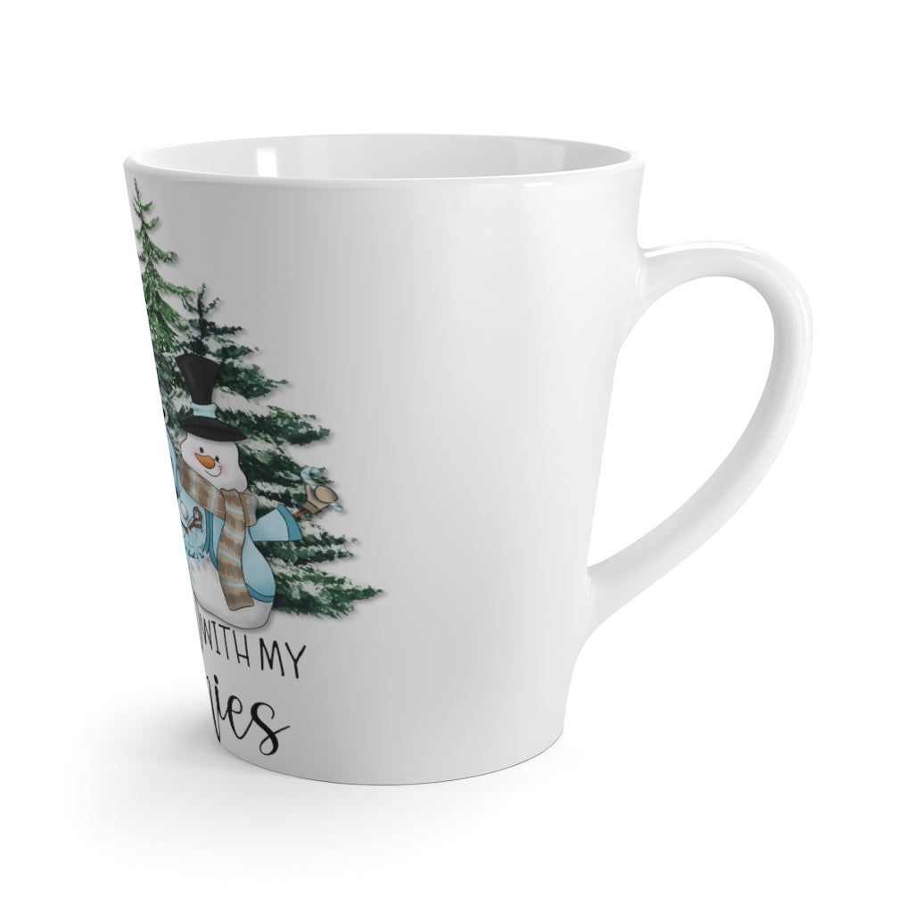 Coffee Mug Christmas Snowmen Gift  Mug