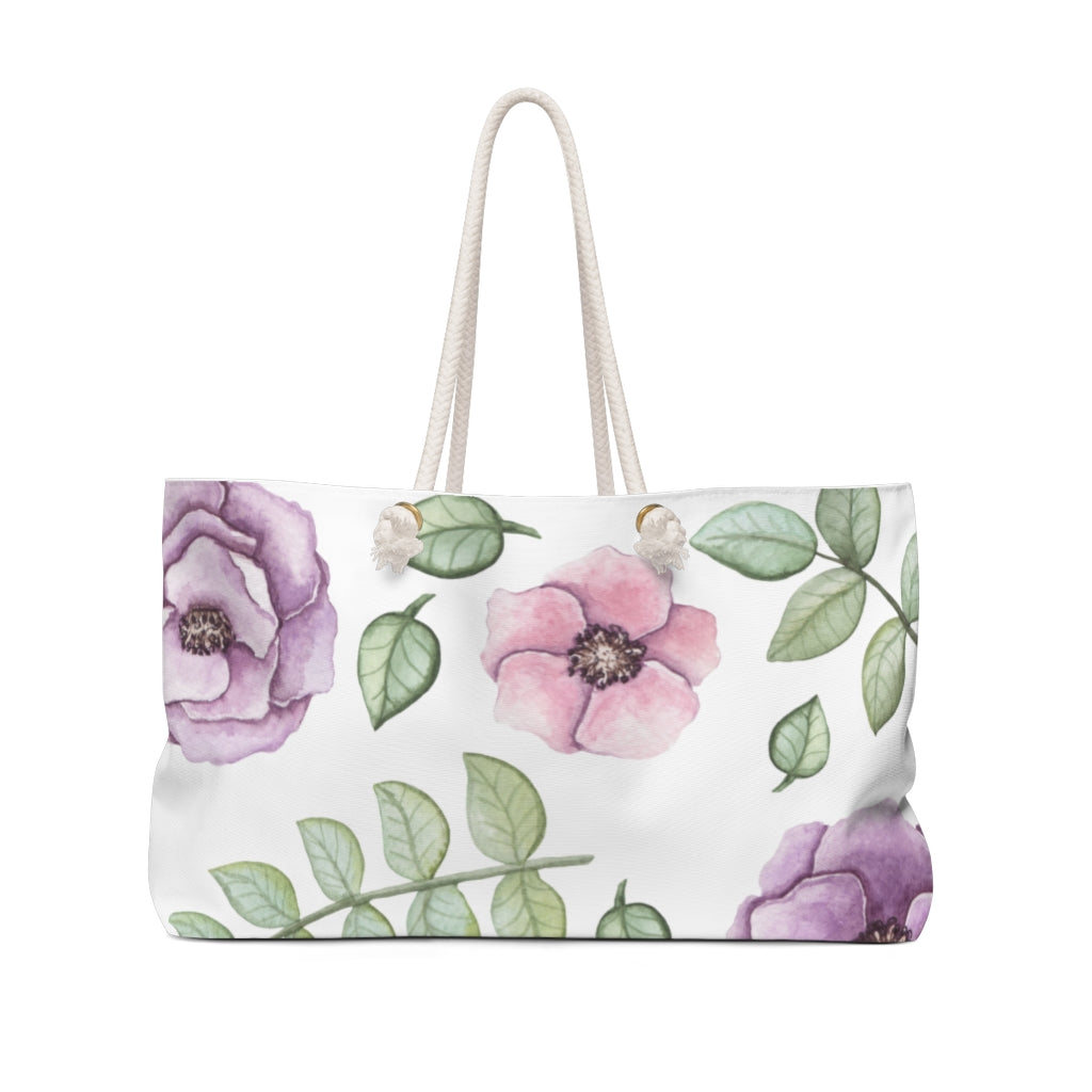 Pink Peony Weekend Bag