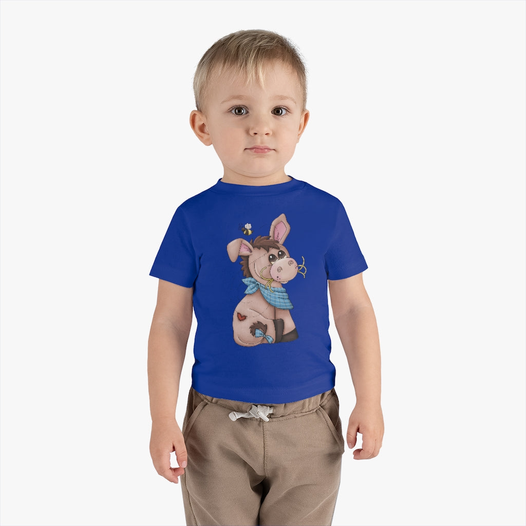 Toddler Tee Dilly Donkey Cotton Jersey Tee