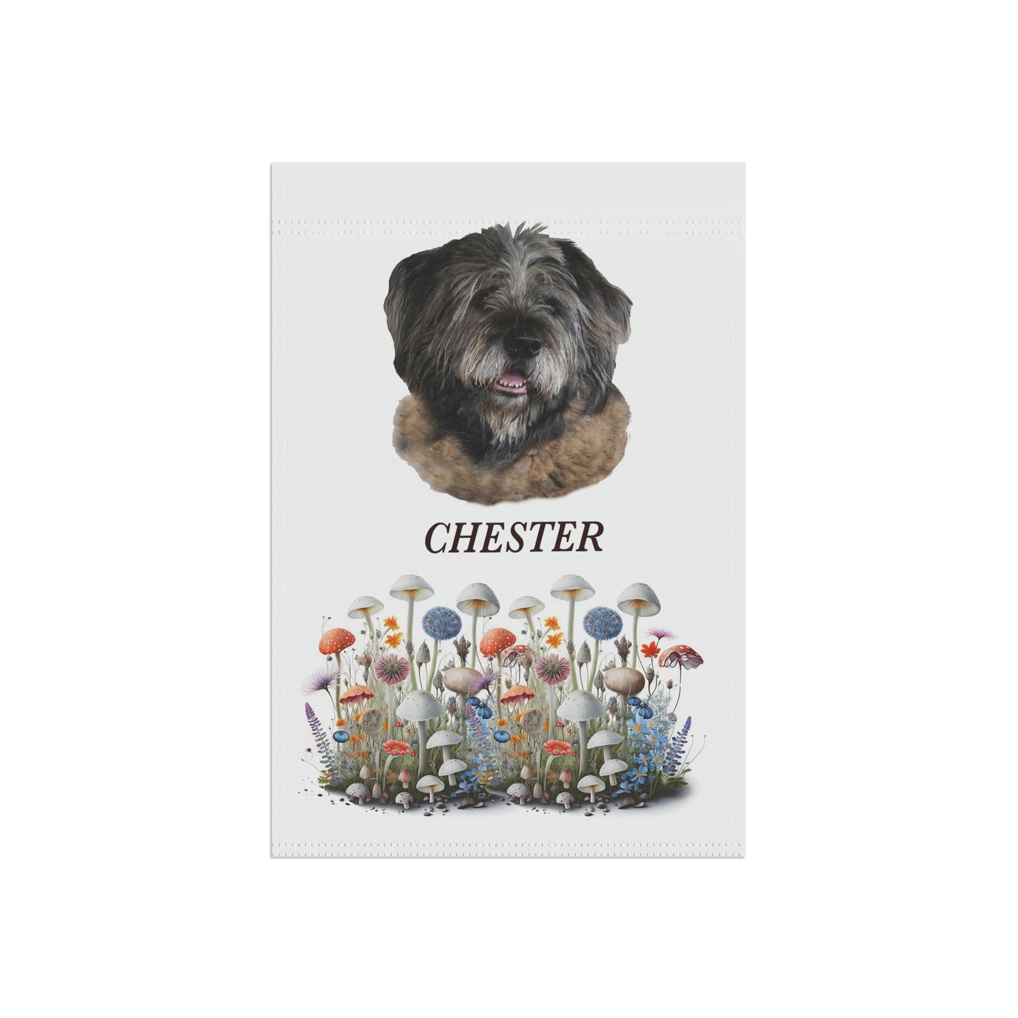 Your Pet's Photo Here! Garden & House Banner
