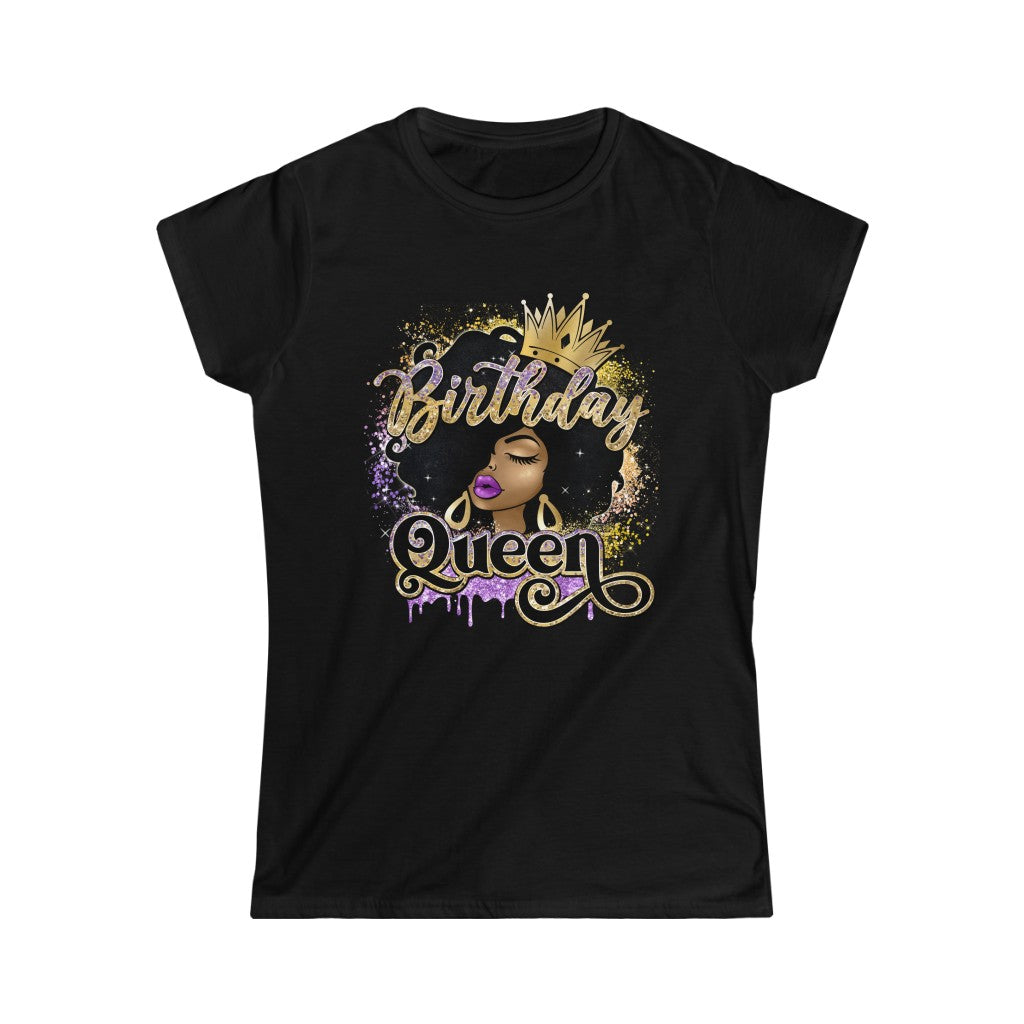 Black Birthday Queen Tee