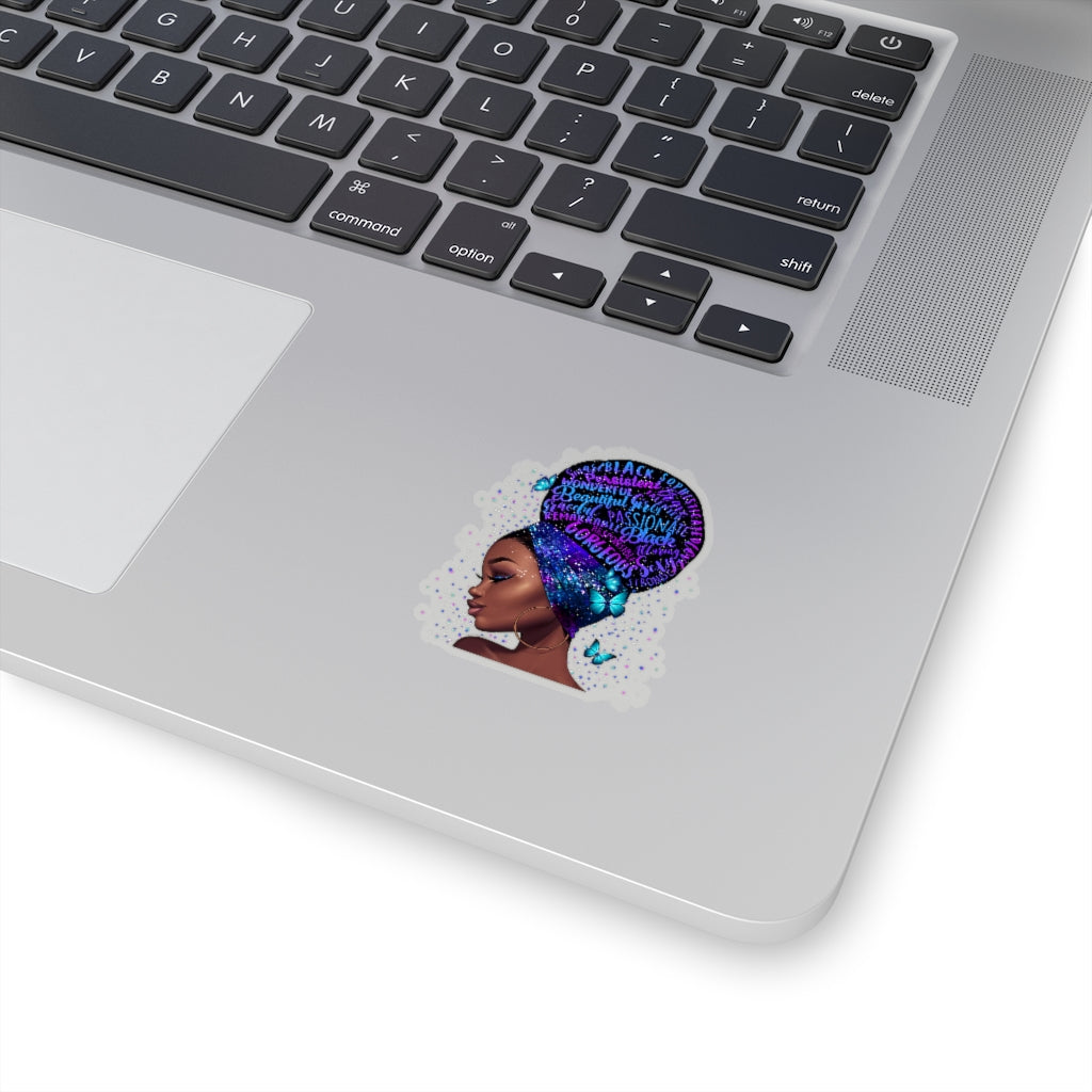 Sticker Black is Beautiful Kiss-Cut Sticker  Two for One Price