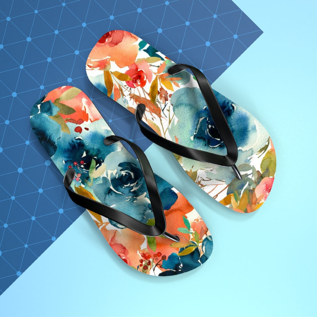 Women's Flip Flops Summer Flowers Beach Wear