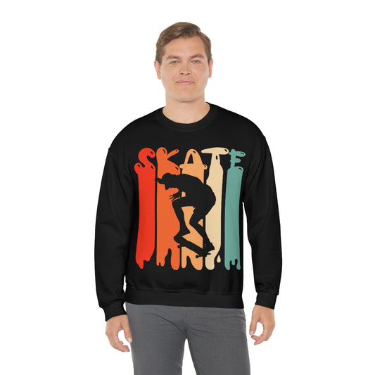 Men's Sweatshirt SKATE Unisex Heavy Blend Crewneck Sweatshirt