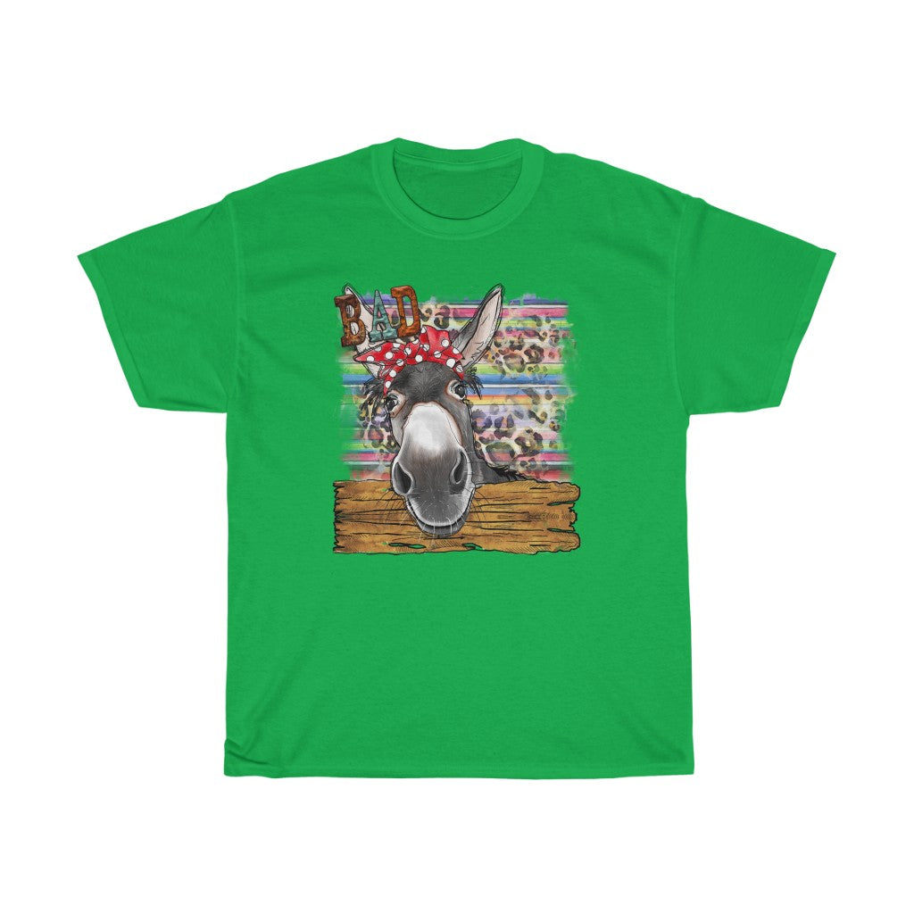 Women's Tee Donkey Shirt With Red Bow Tee