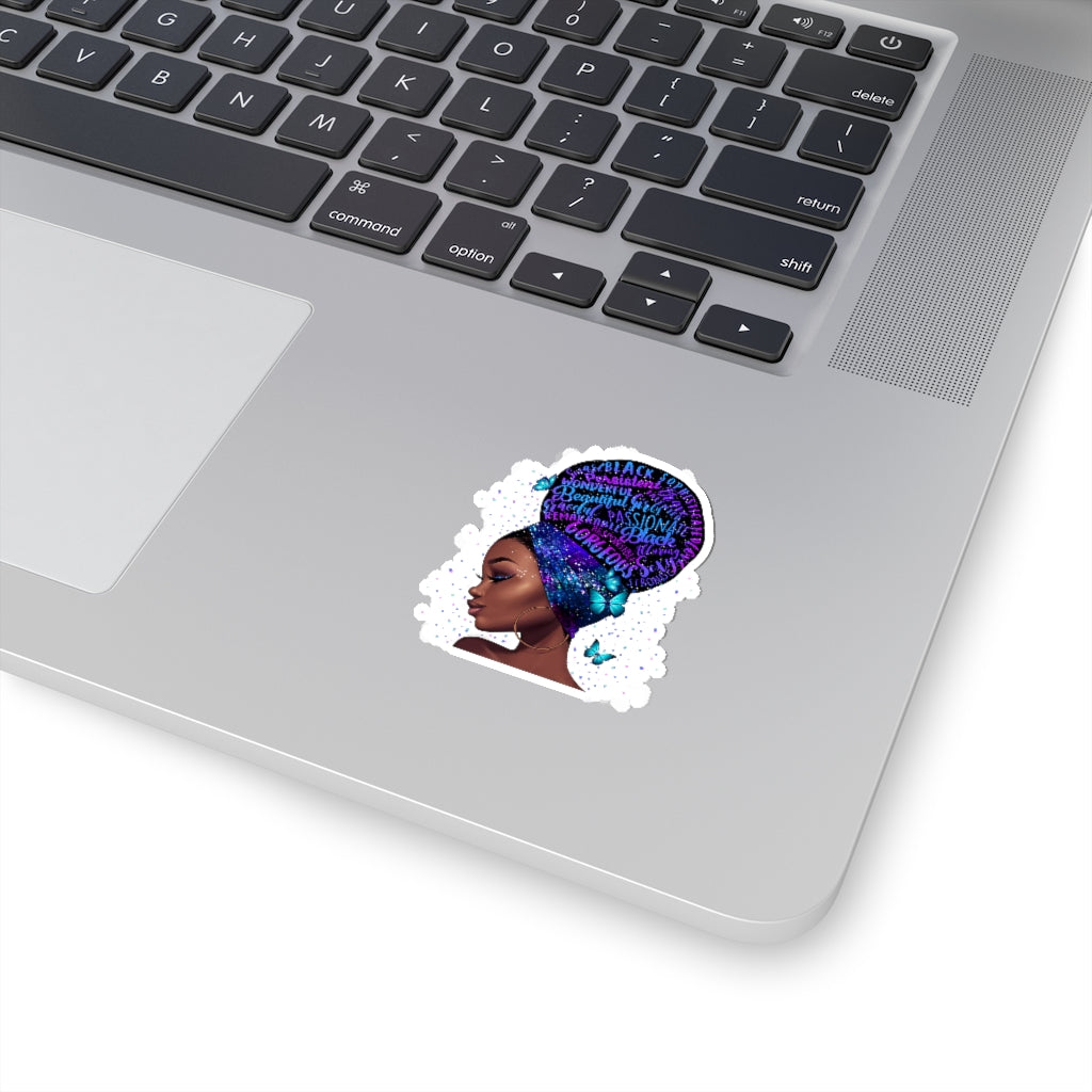 Sticker Black is Beautiful Kiss-Cut Sticker  Two for One Price