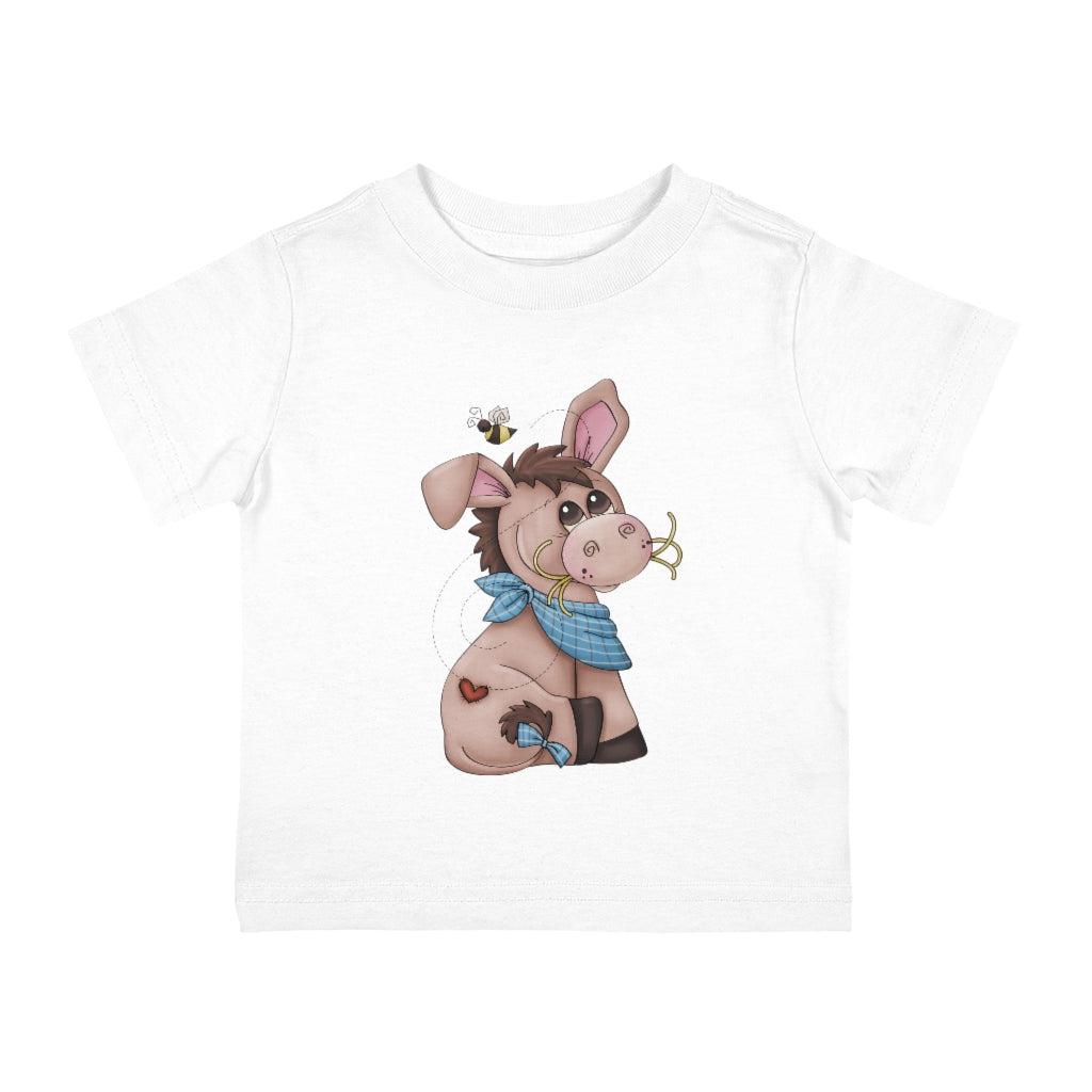 Toddler Tee Dilly Donkey Cotton Jersey Tee