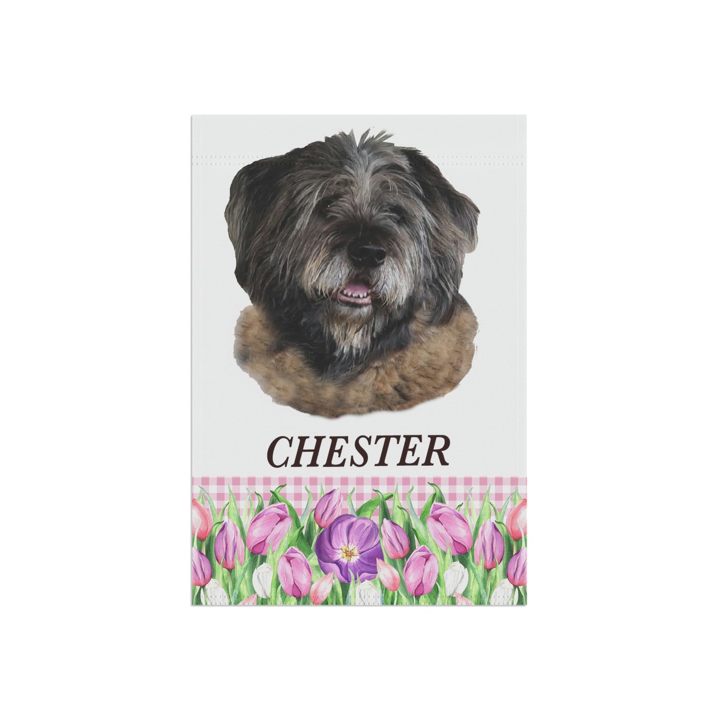 Your Pet's Photo Here!  Garden & House Banner