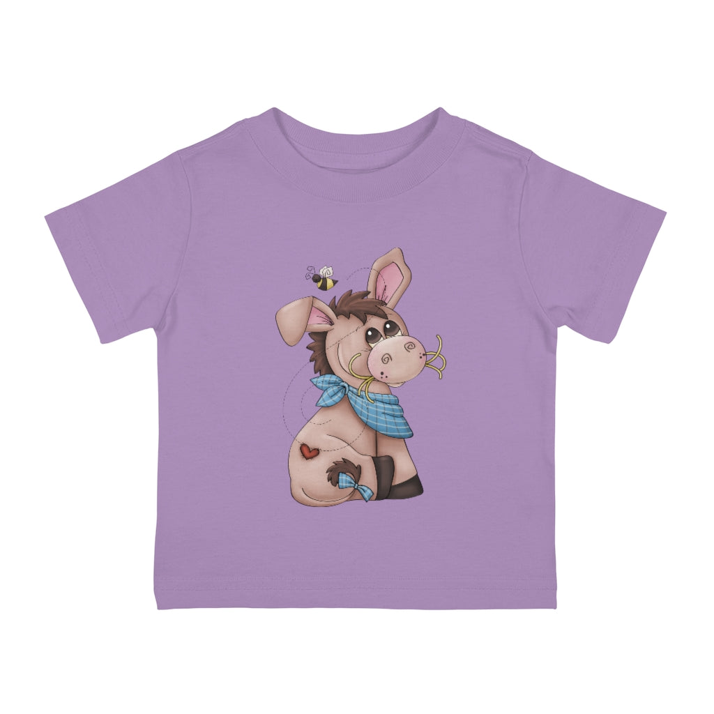 Toddler Tee Dilly Donkey Cotton Jersey Tee
